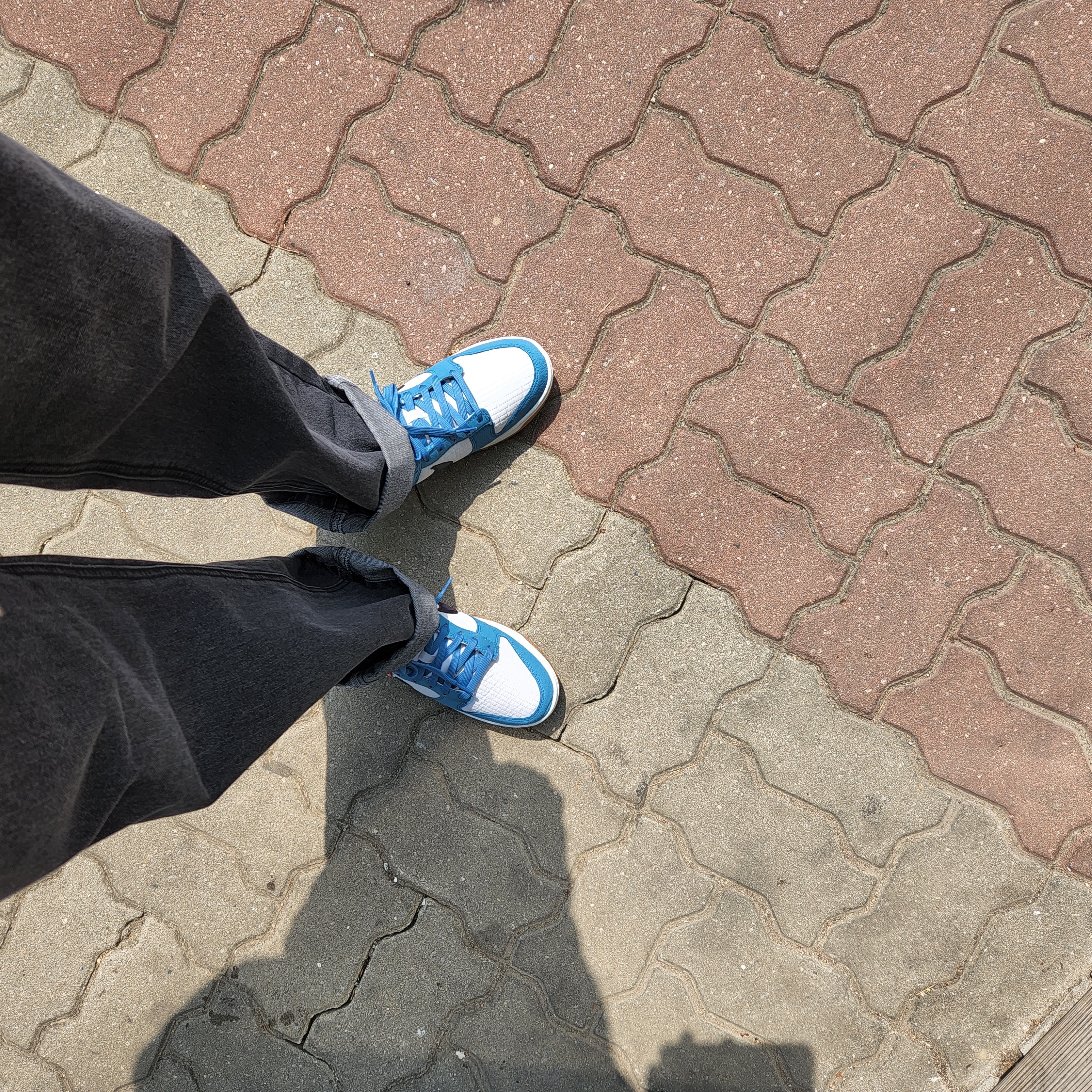 Nike Dunk Low Retro Next Nature Riftblue 착용 스타일 - 2