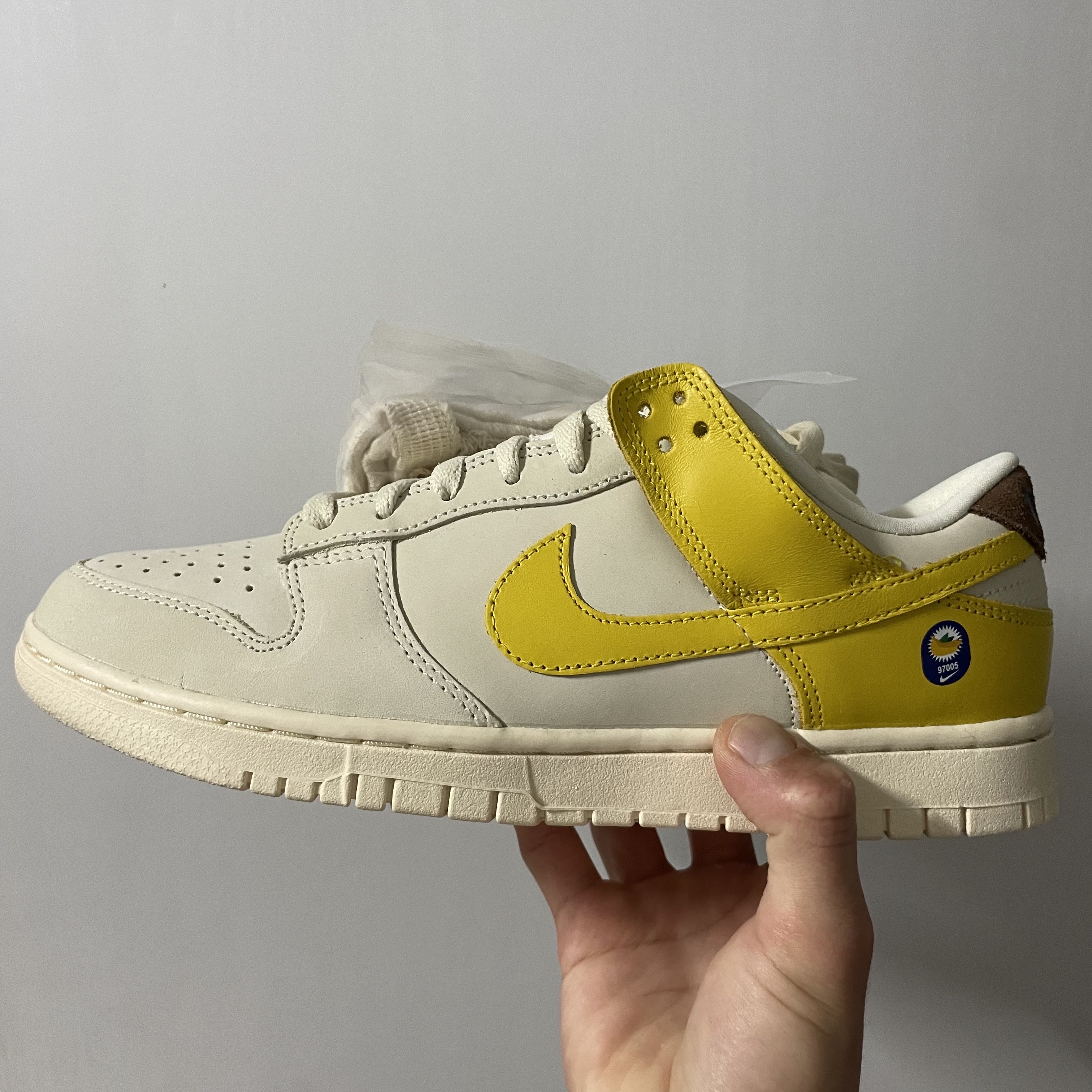 (W) Nike Dunk Low LX Banana 착용 스타일 - 3