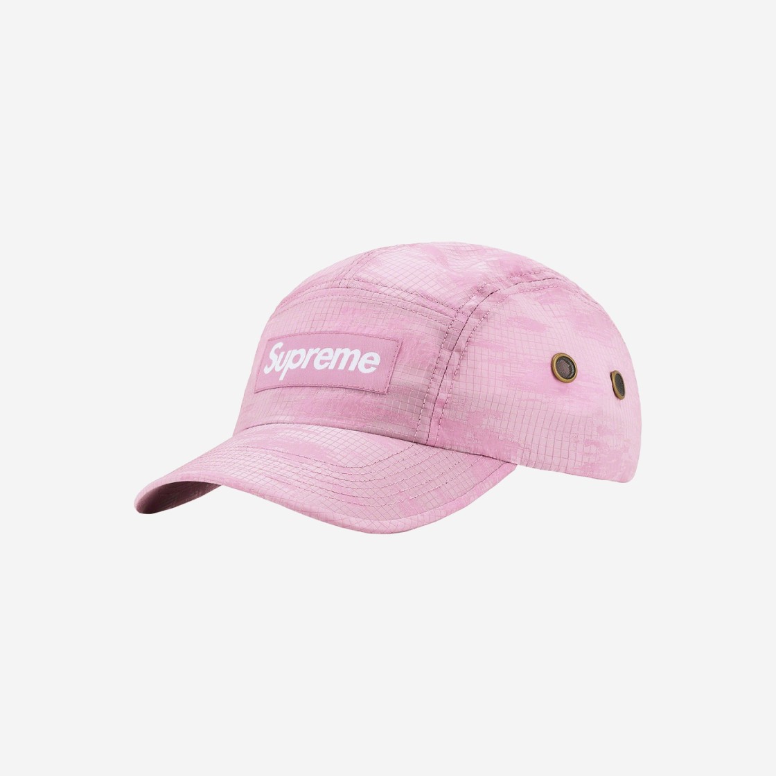 Supreme Broken Camo Camp Cap Purple - 22SS 상세 이미지 1