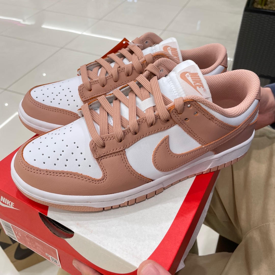 (W) Nike Dunk Low Rose Whisper 착용 스타일