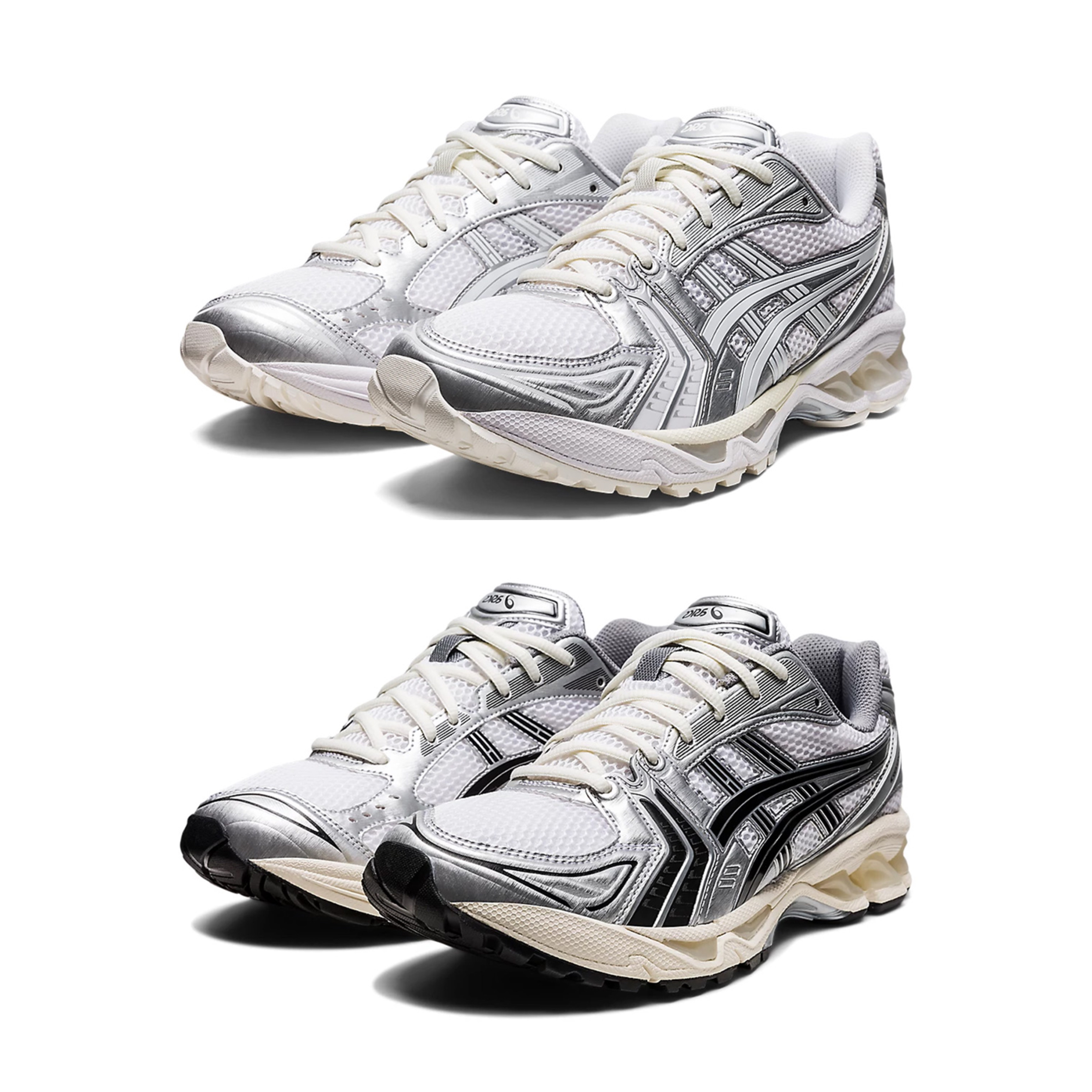 Asics x JJJJound Gel-Kayano 14 Silver Black, Asics x JJJJound Gel-Kayano 14 Silver White 착용 스타일 - 2