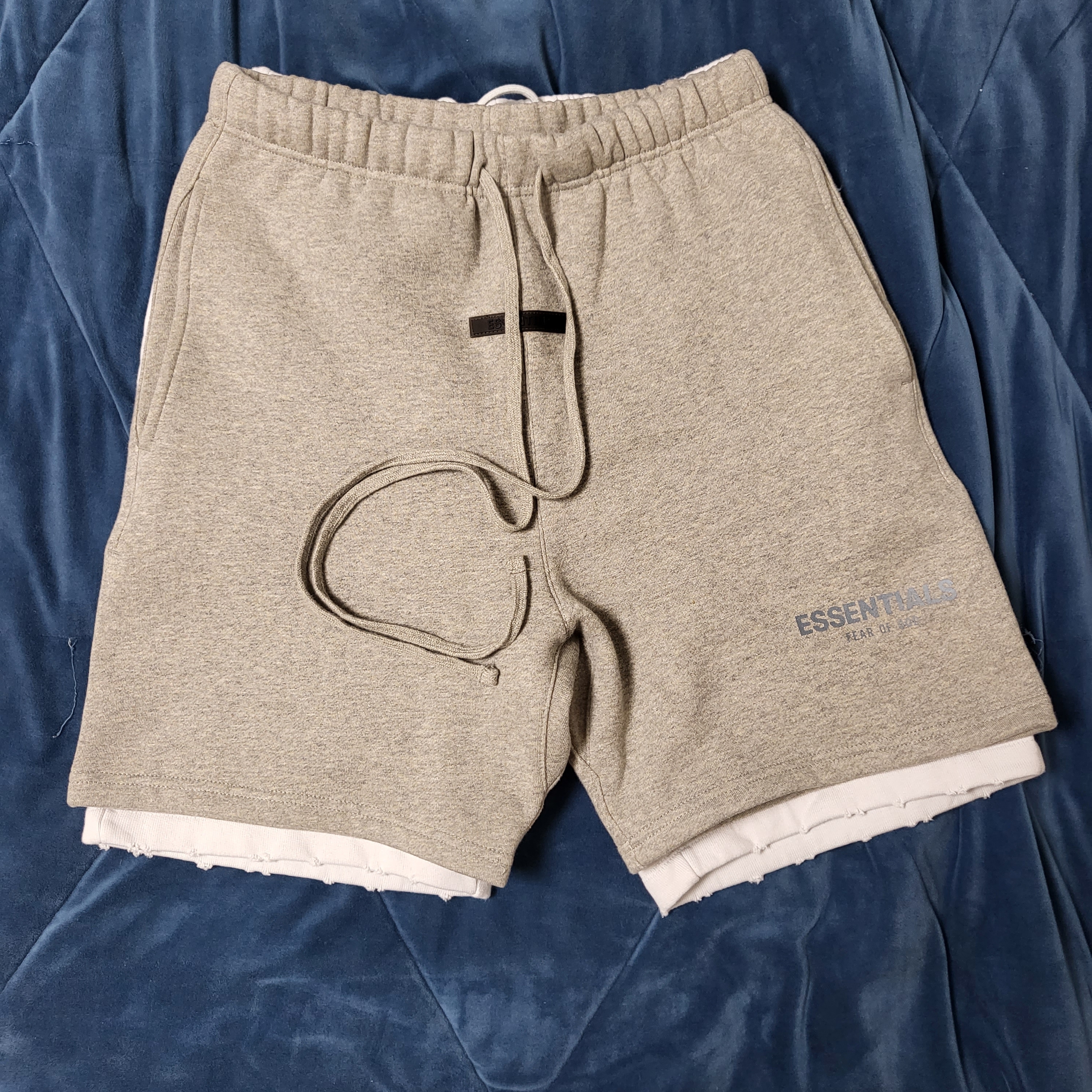 Jordan x Union T-Shirt Photon Dust - US/EU, Jordan x Union Fleece Shorts Photon Dust - US/EU 착용 스타일 - 4