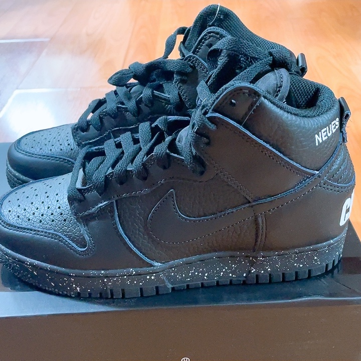 Nike x Undercover Dunk High 1985 Black 착용 스타일 - 2