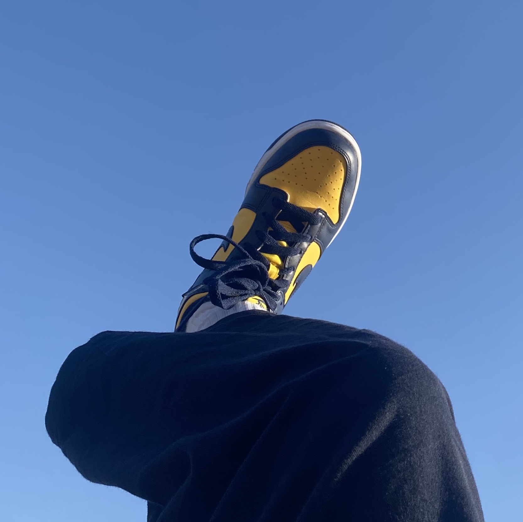 (GS) Nike Dunk Low Varsity Maize, Nike Dunk Low Retro Varsity Maize 착용 스타일