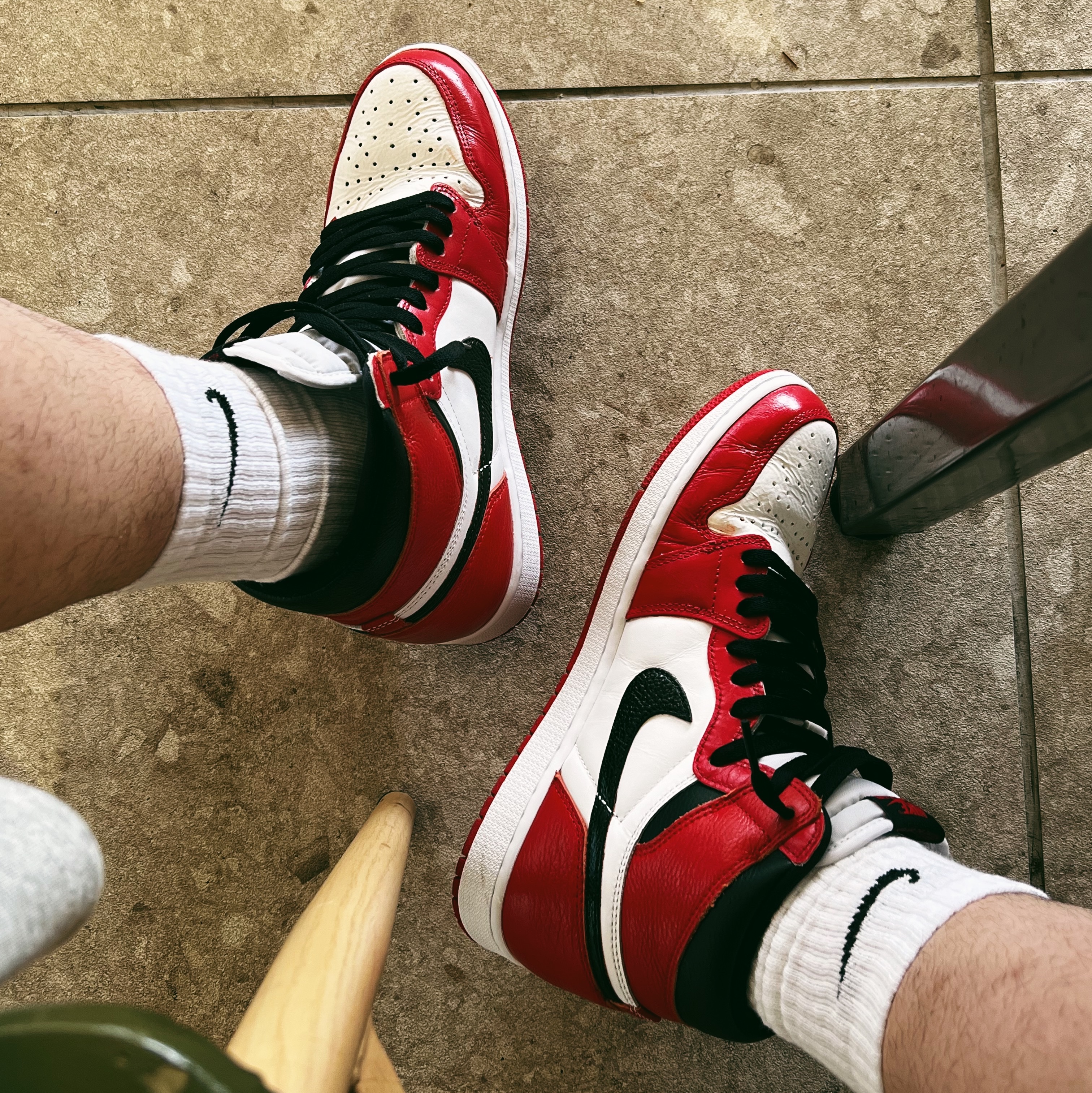 Jordan 1 Retro High OG Heritage 착용 스타일 - 2