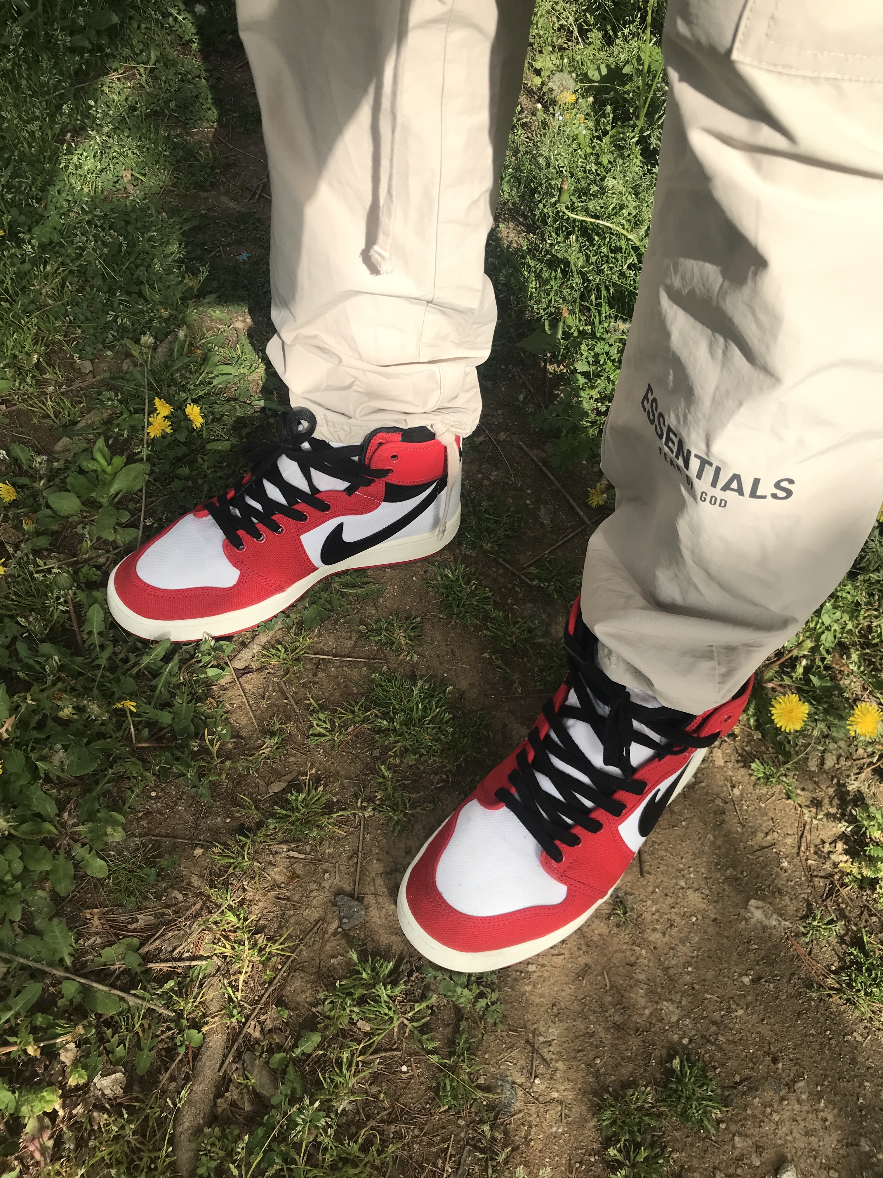 Jordan 1 KO Chicago 2021 착용 스타일 - 1