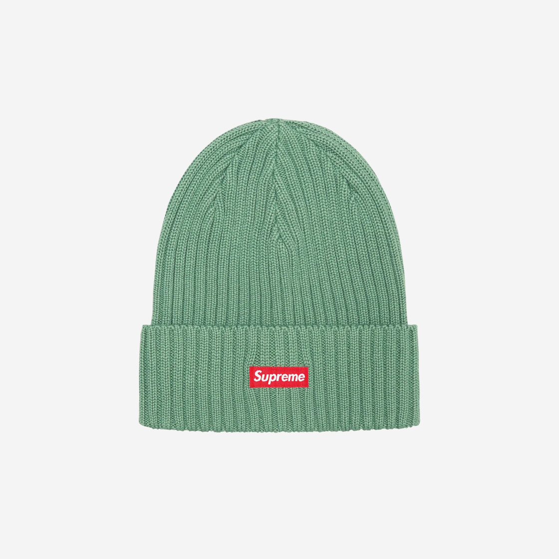 22SS SUPREME OVERDYED BEANIE “GREEN”-