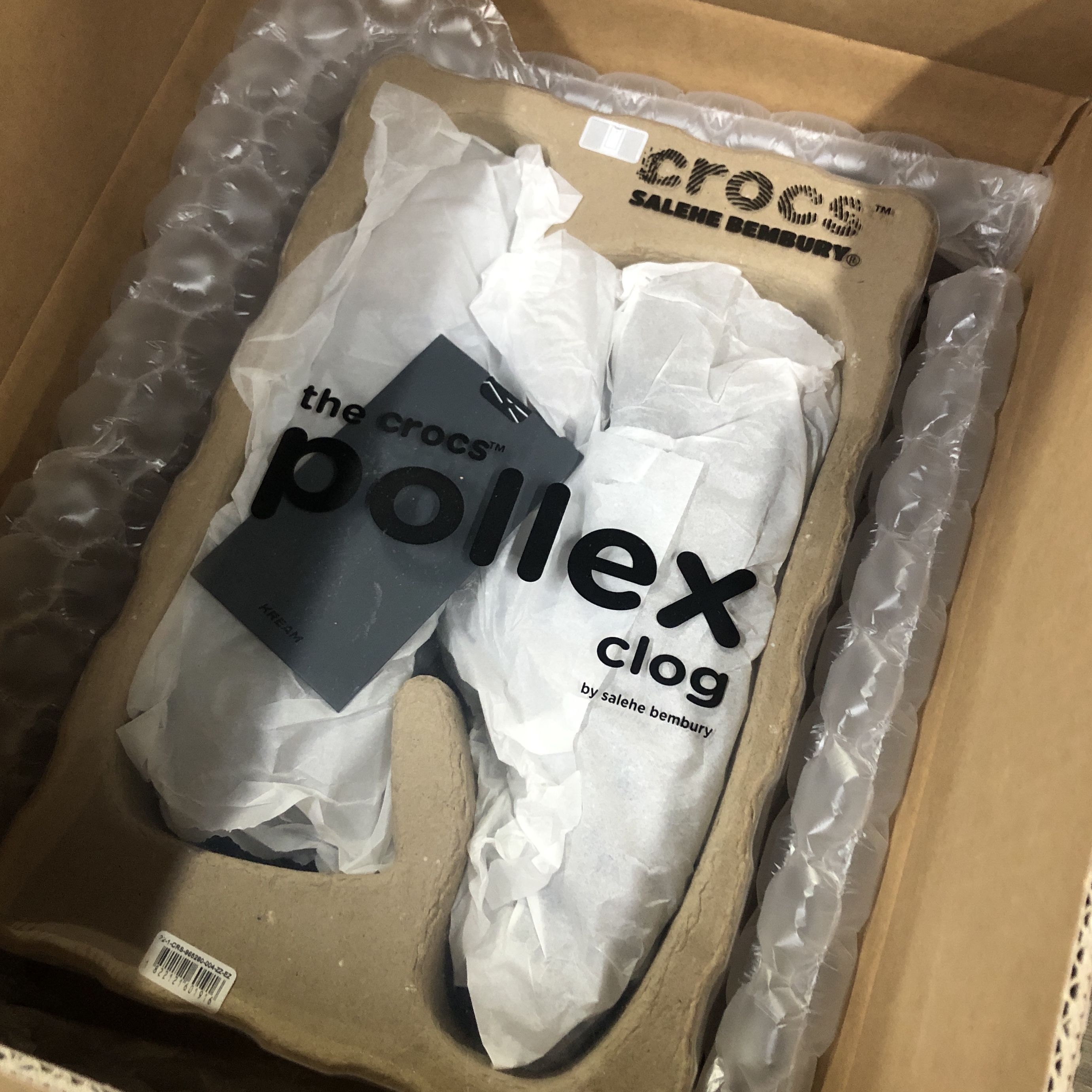 Crocs x Salehe Bembury Pollex Clog Menemsha 착용 스타일