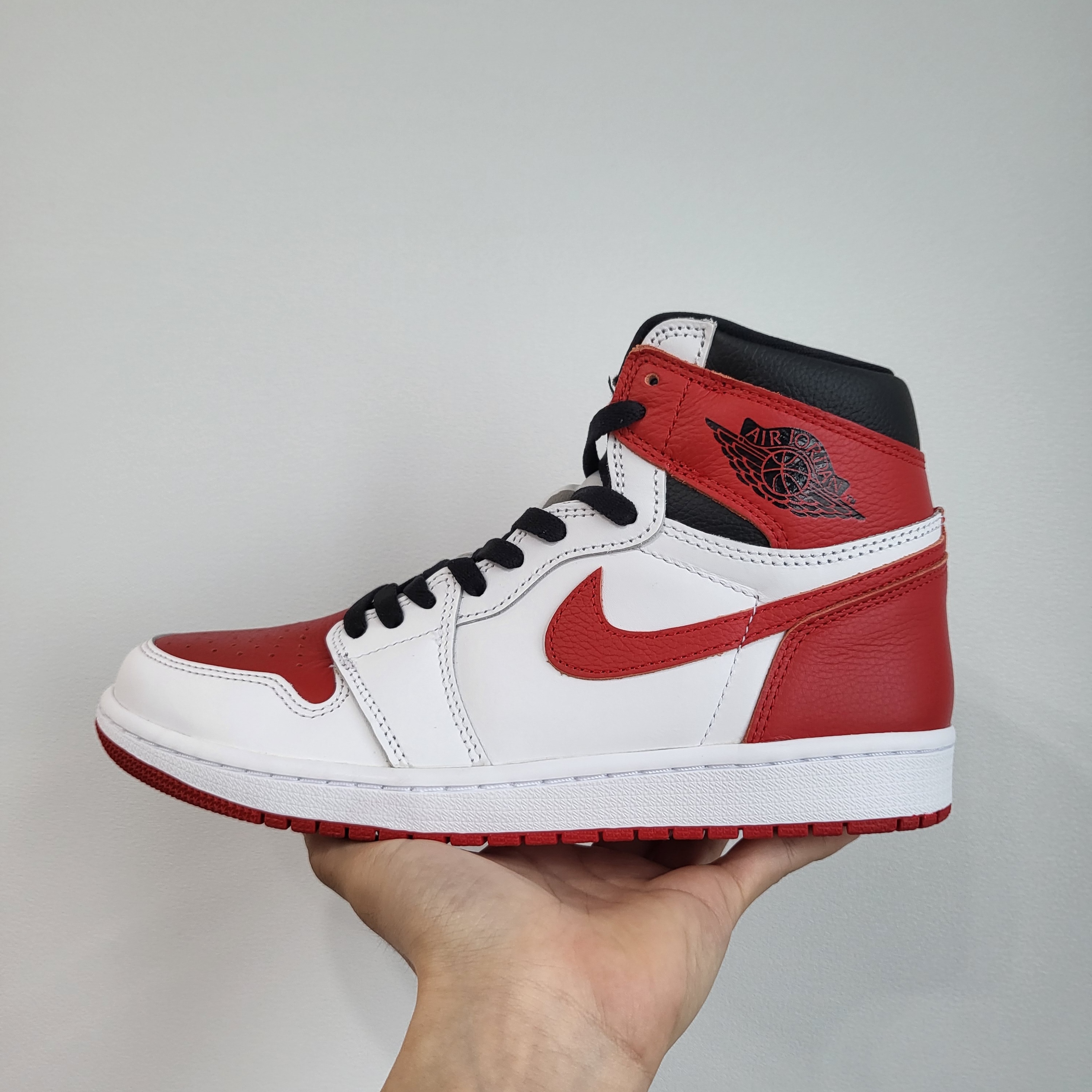 Jordan 1 Retro High OG Heritage, (GS) Jordan 1 Retro High OG Heritage 착용 스타일 - 1