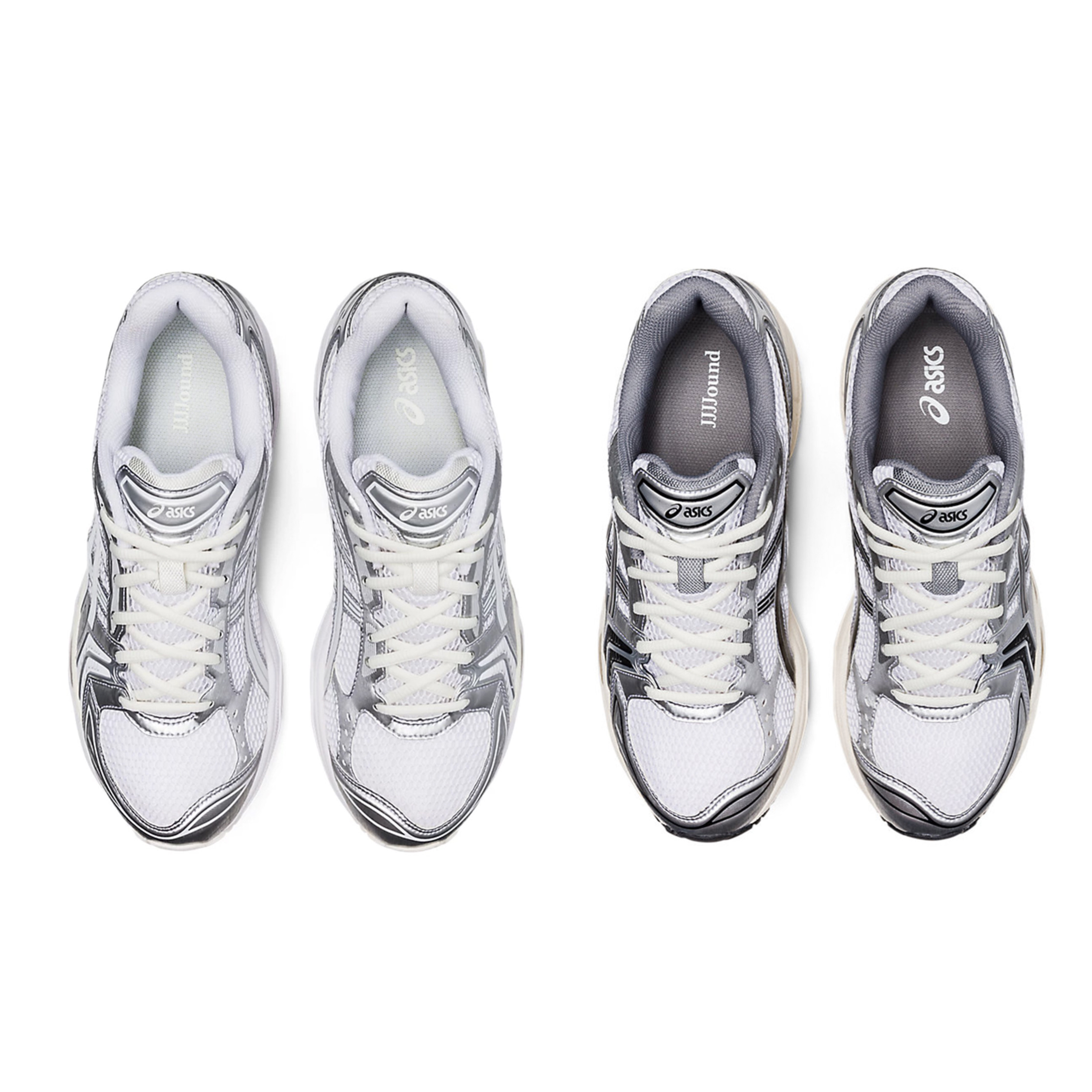 Asics x JJJJound Gel-Kayano 14 Silver Black, Asics x JJJJound Gel-Kayano 14 Silver White 착용 스타일 - 4