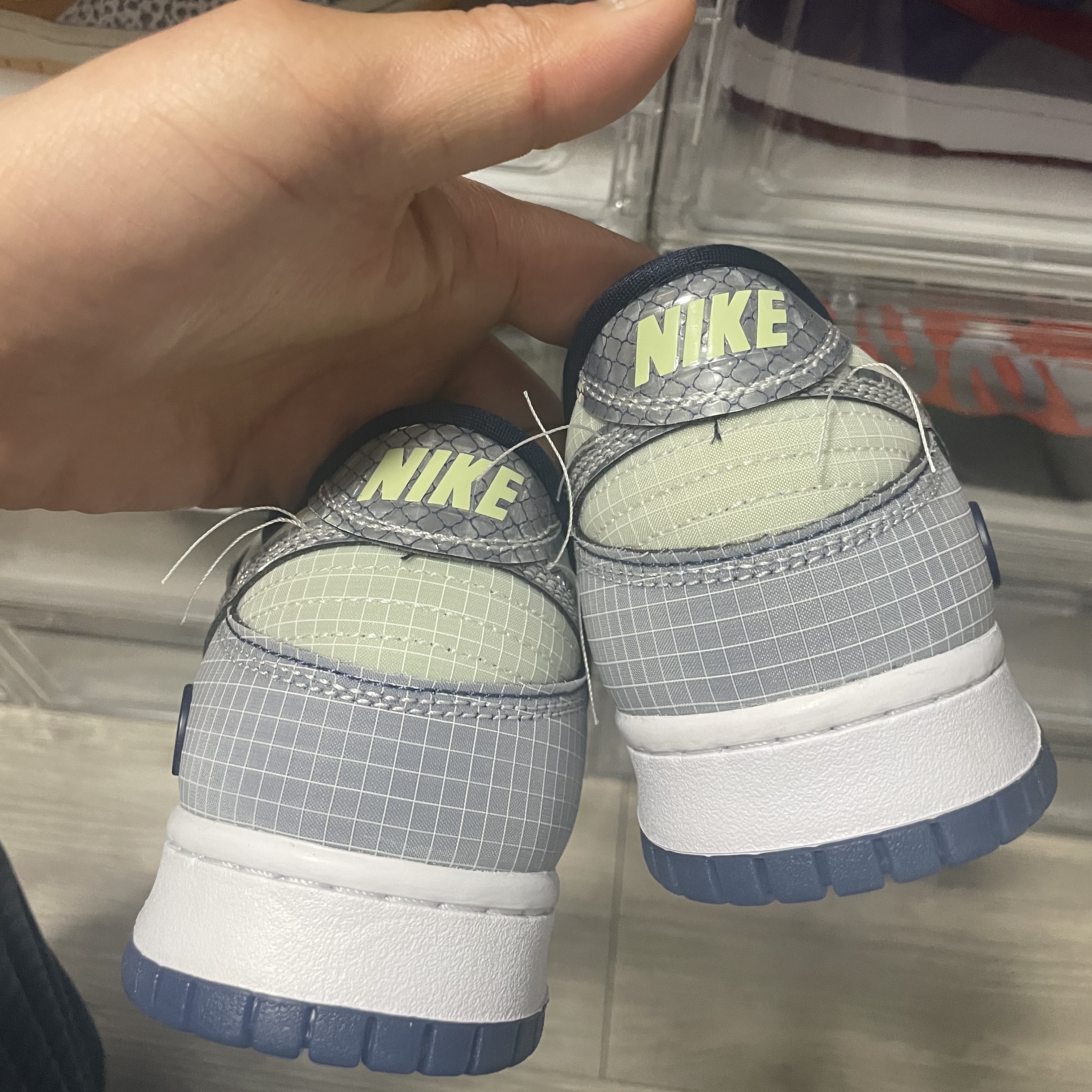 Nike x Union Dunk Low Passport Pack Pistachio 착용 스타일 - 2