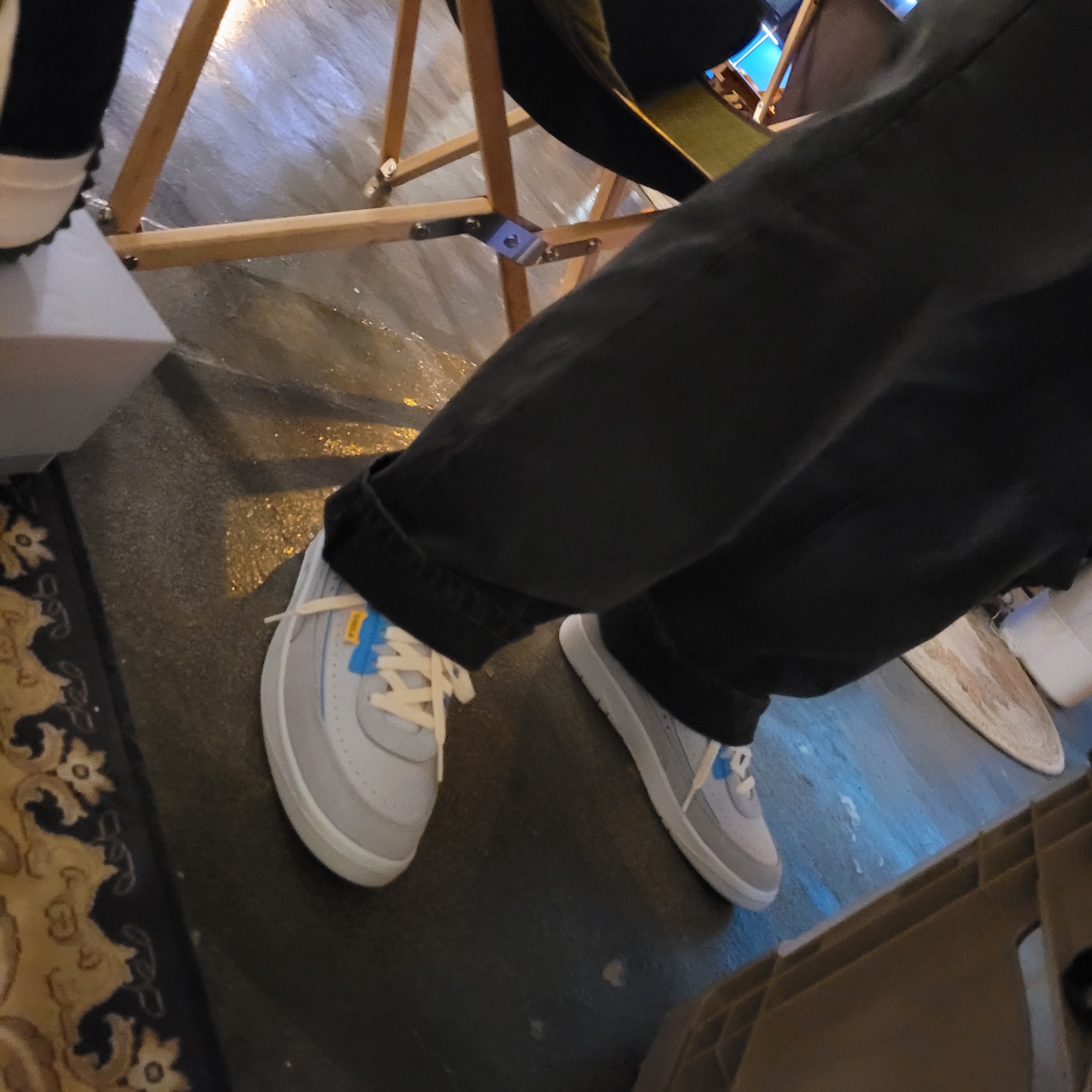 Jordan 2 x Union Retro SP Grey Fog 착용 스타일 - 2