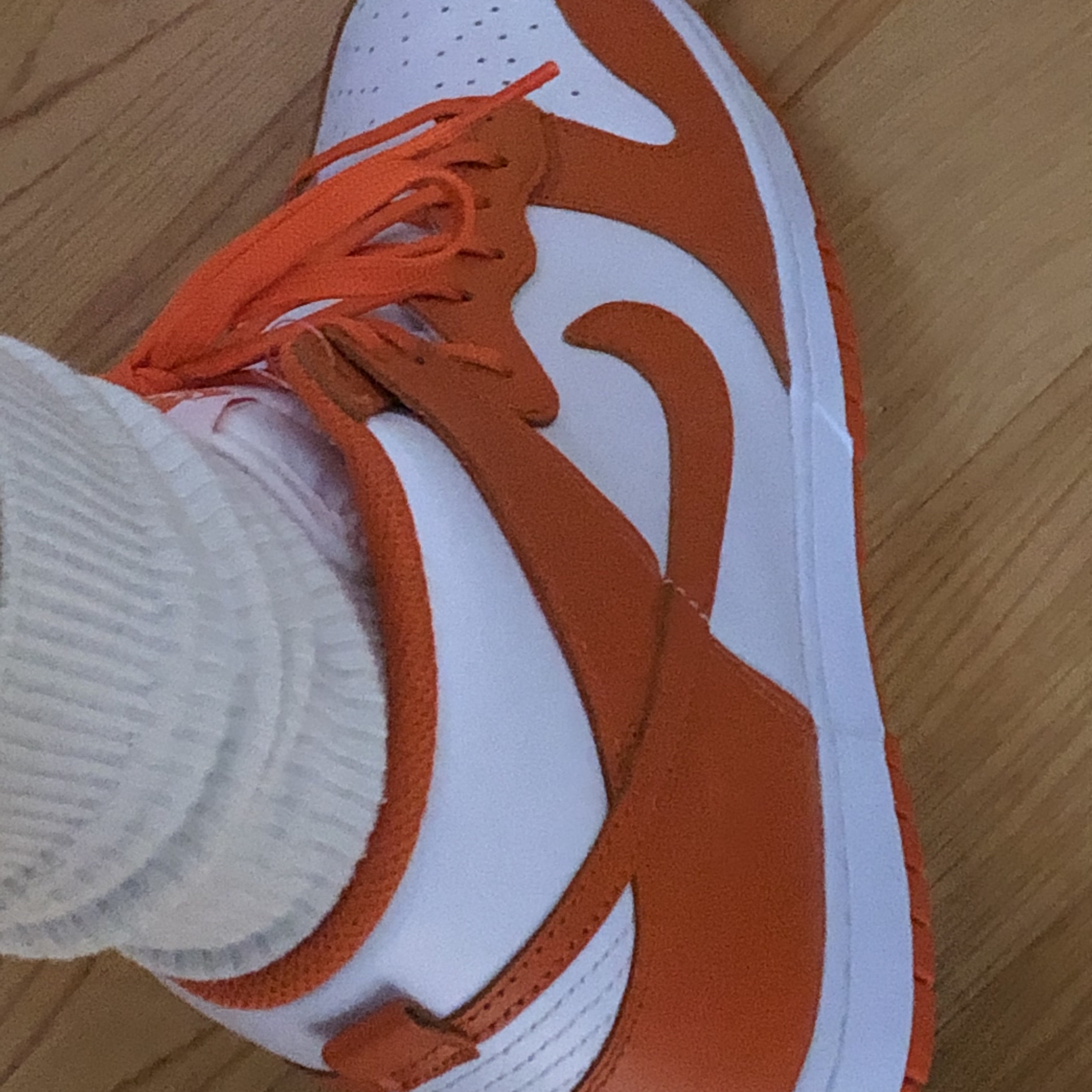 Nike Dunk High Retro Orange Blaze 착용 스타일 - 5