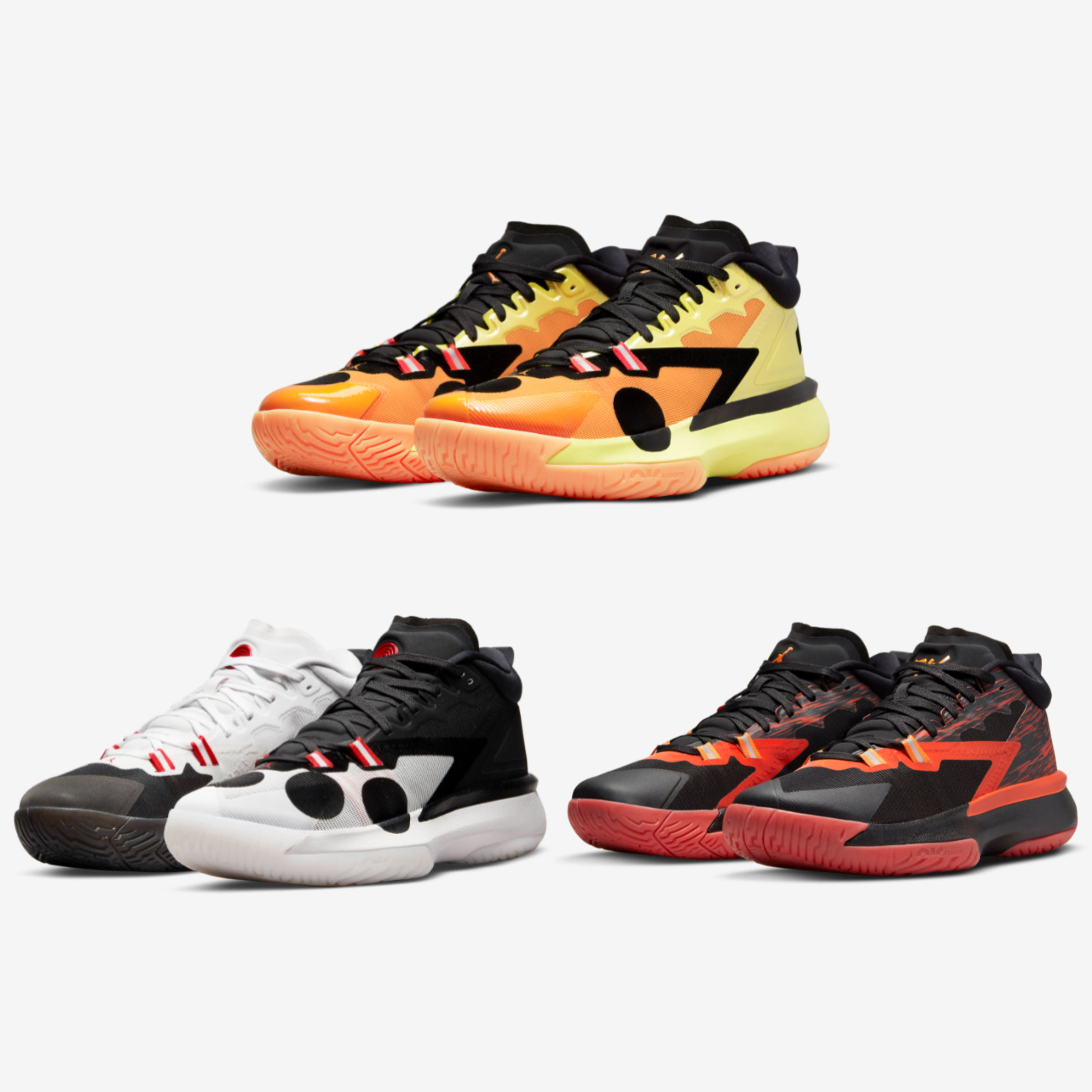 Jordan Zion 1 PF Black White 착용 스타일 - 2