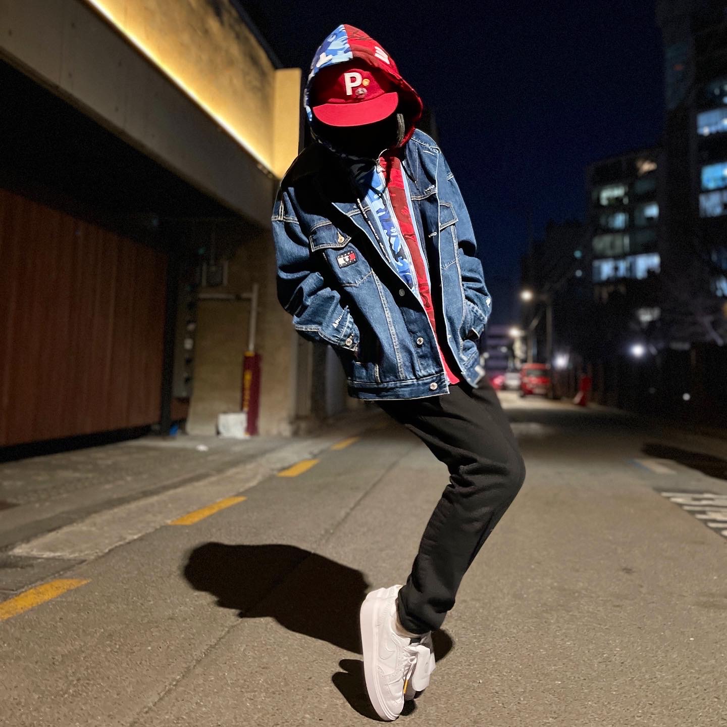 Nike x Peaceminusone Kwondo1 White 착용 스타일 - 1