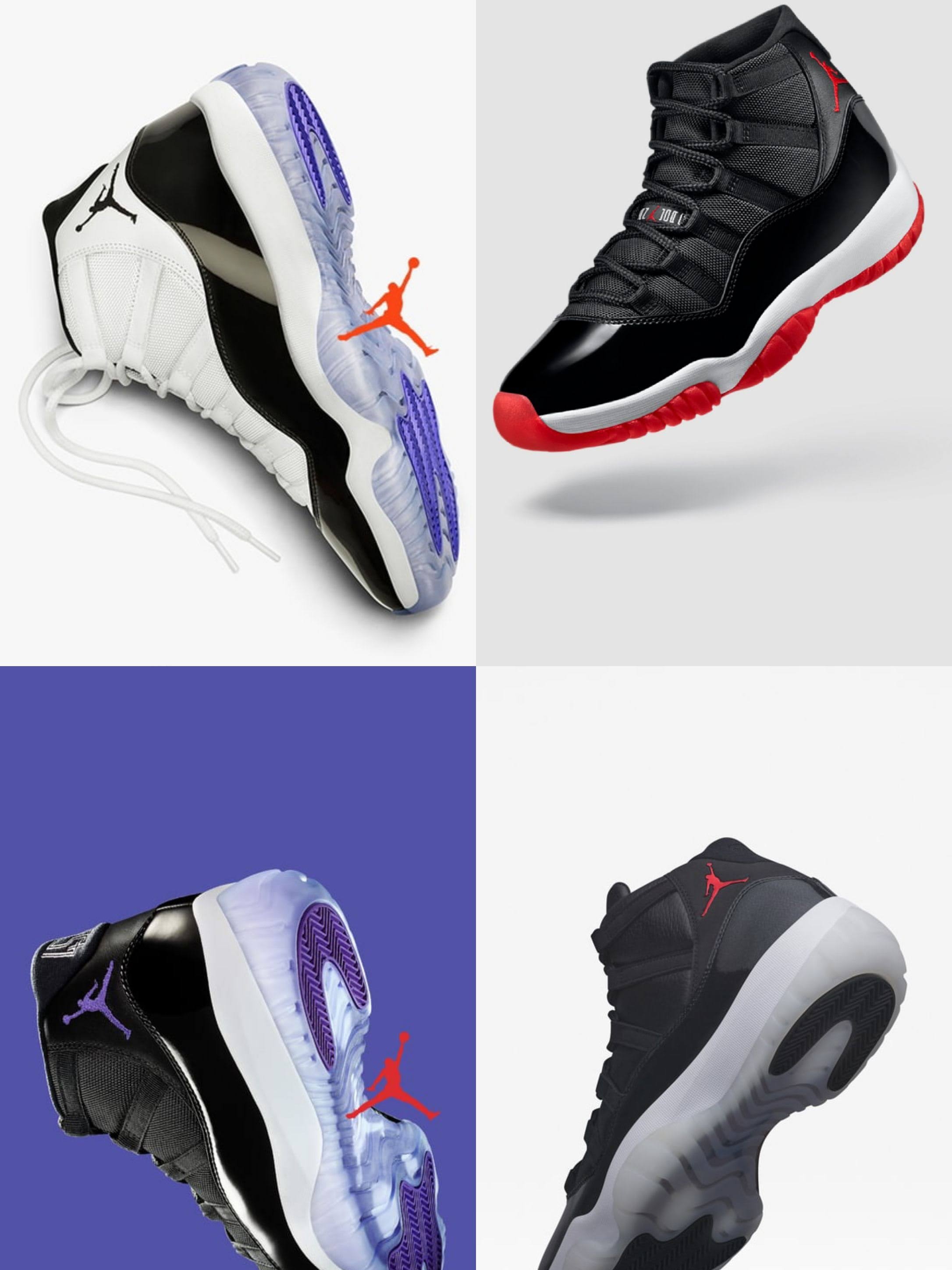 Jordan 11 Retro Concord 2018, Jordan 11 Retro 72-10 착용 스타일