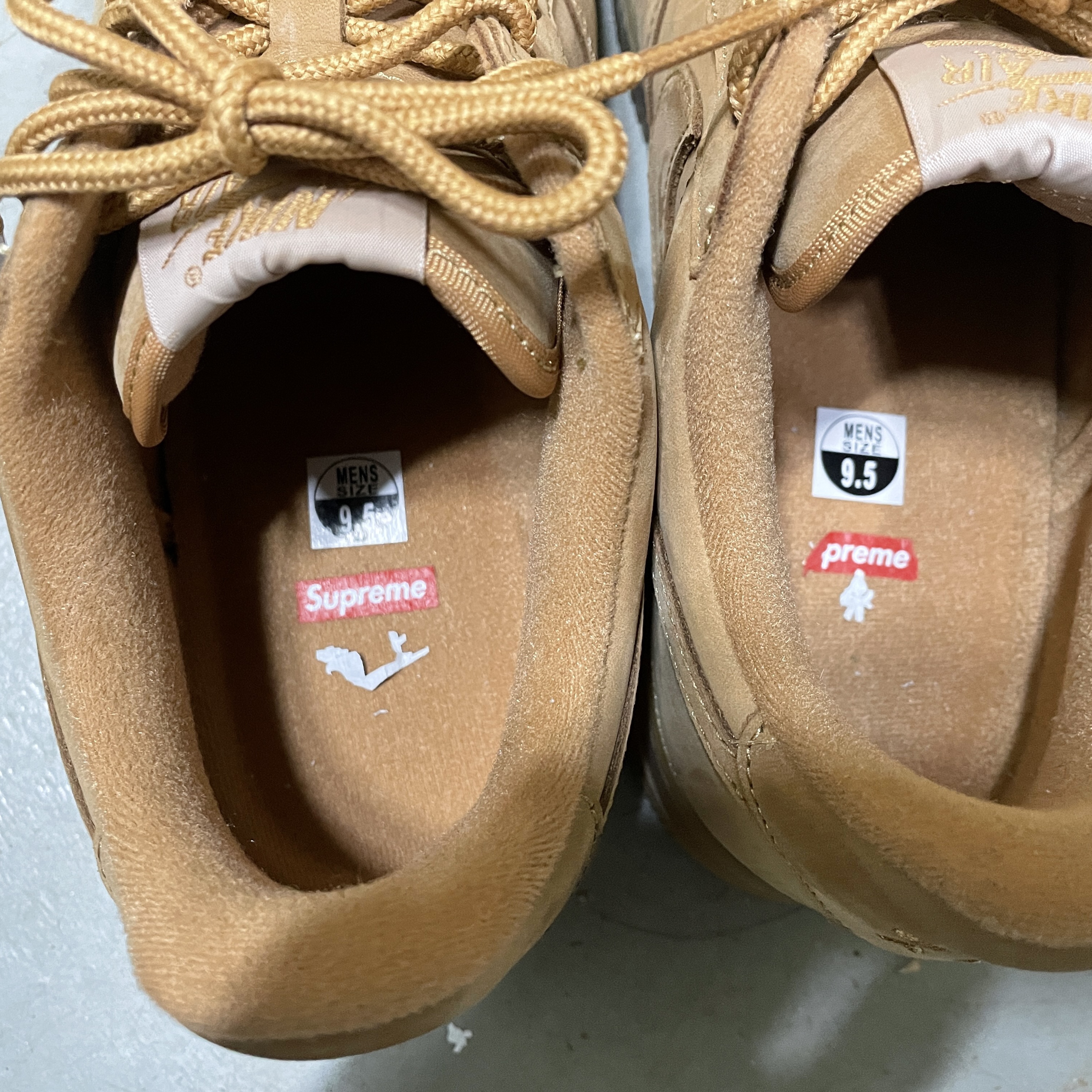 Nike x Supreme Air Force 1 Low Flax 착용 스타일 - 2