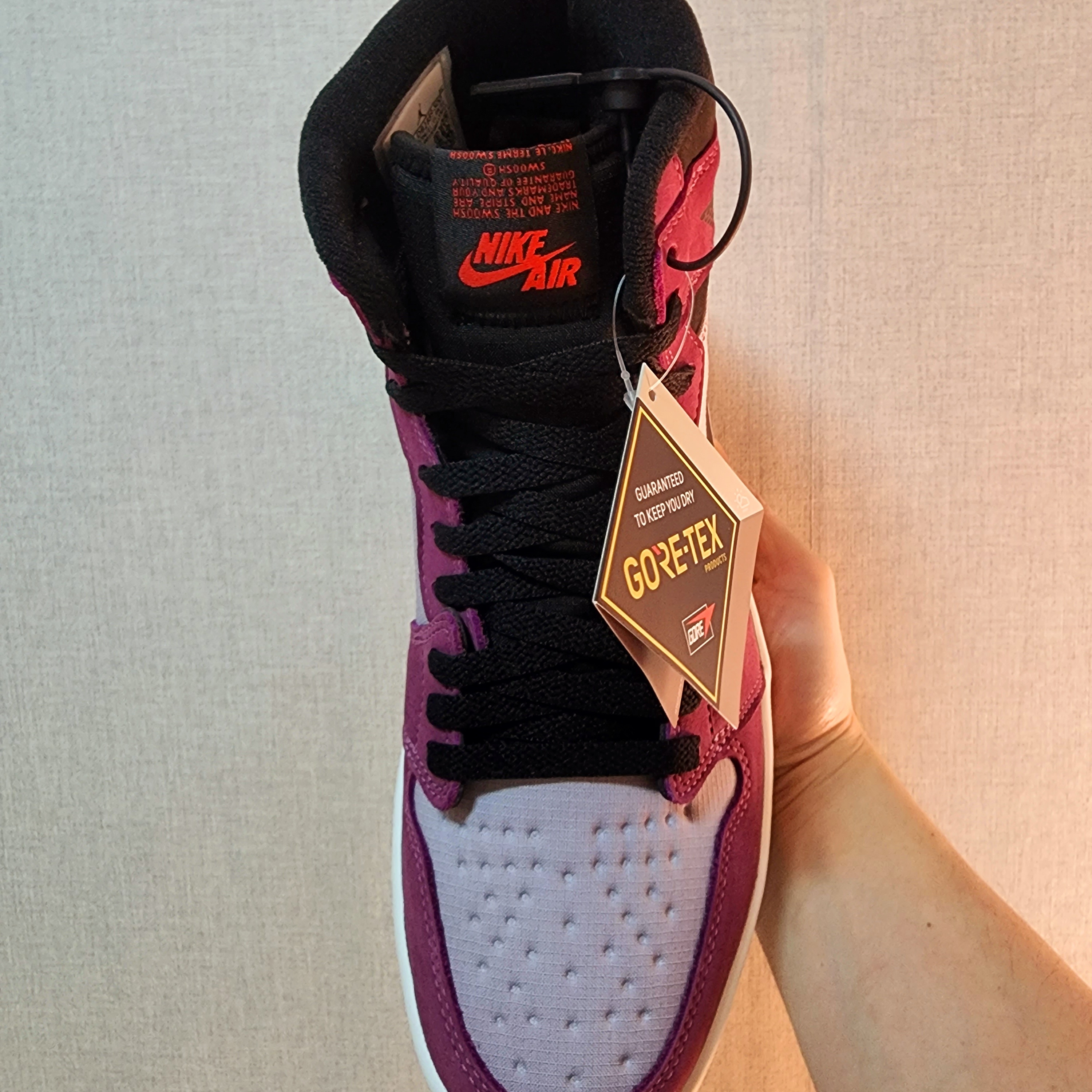 Jordan 1 Element Gore-Tex Berry 착용 스타일 - 3