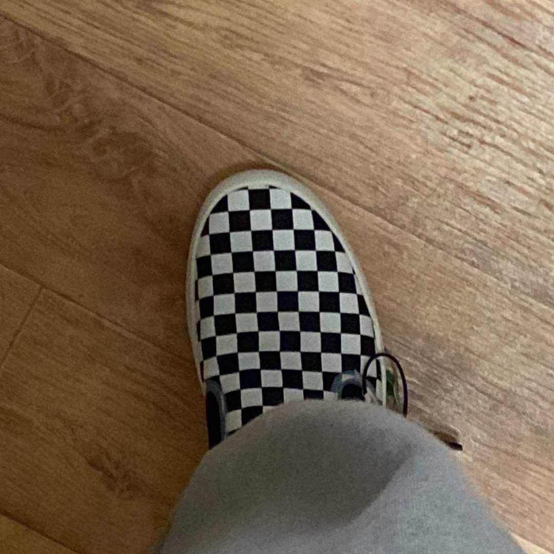 Vans Checkerboard Comfycush One Black 착용 스타일