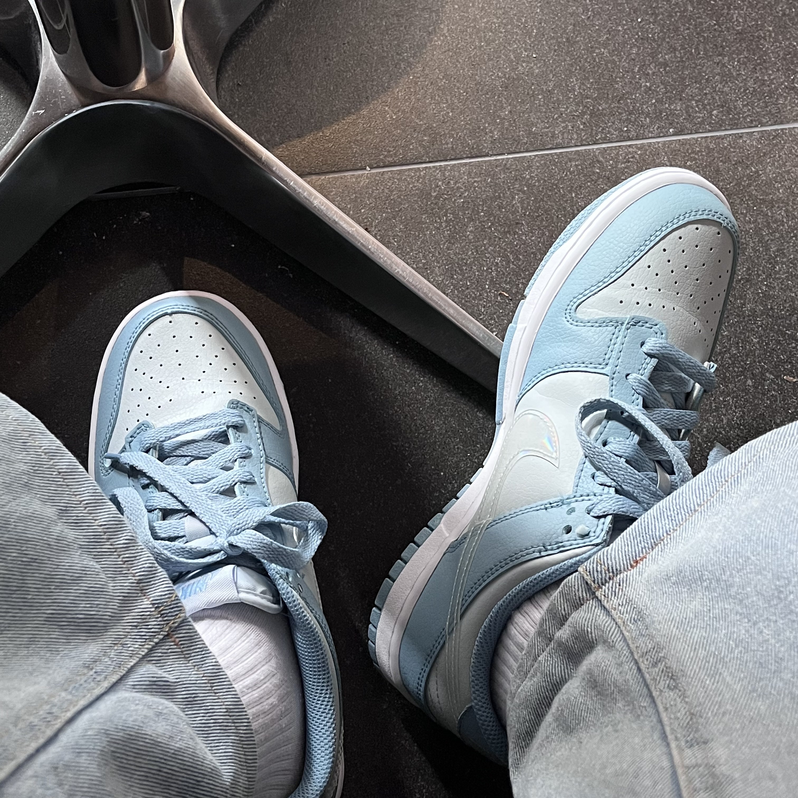 (GS) Nike Dunk Low Aura 착용 스타일