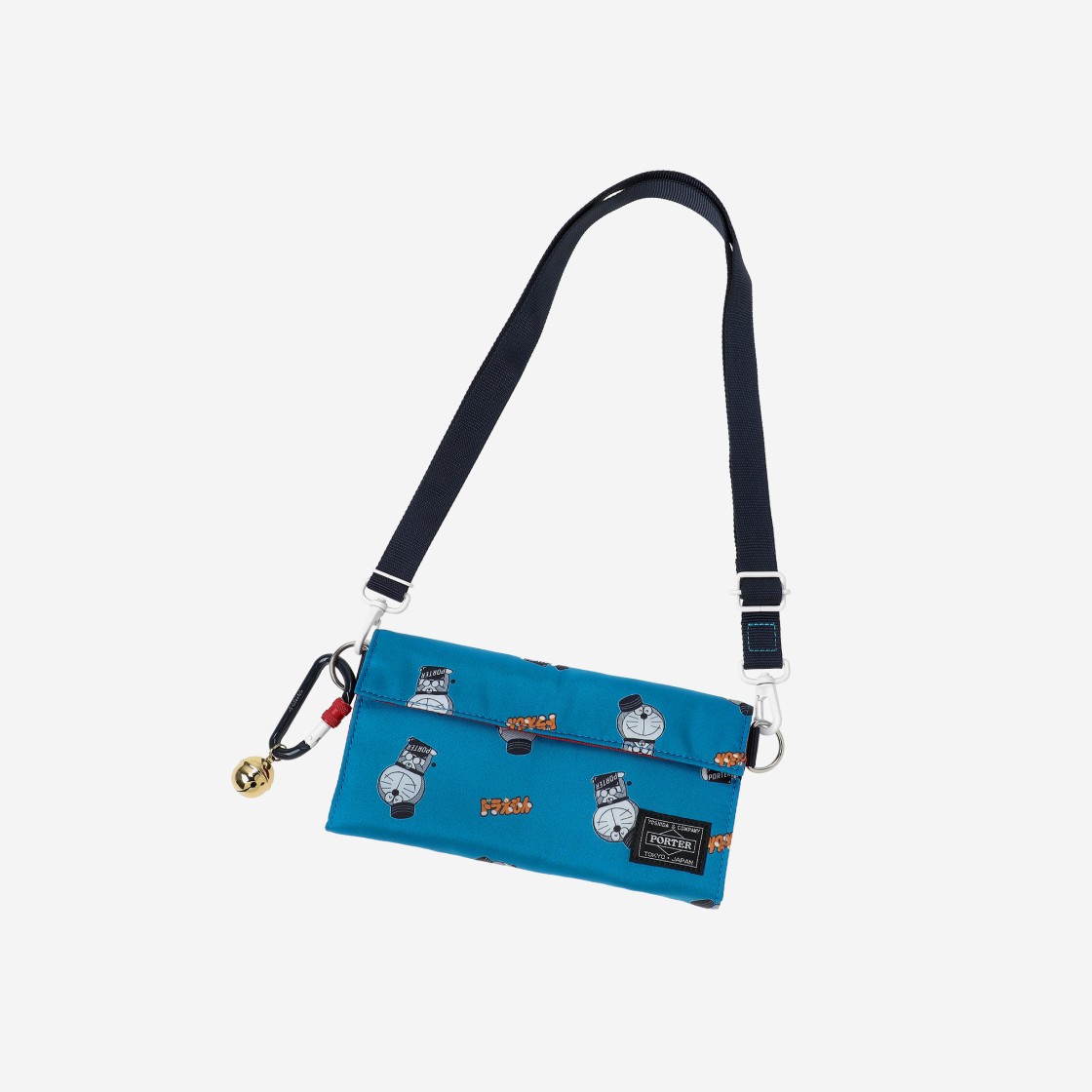 Porter x Doraemon Long Wallet Blue 상세 이미지 1