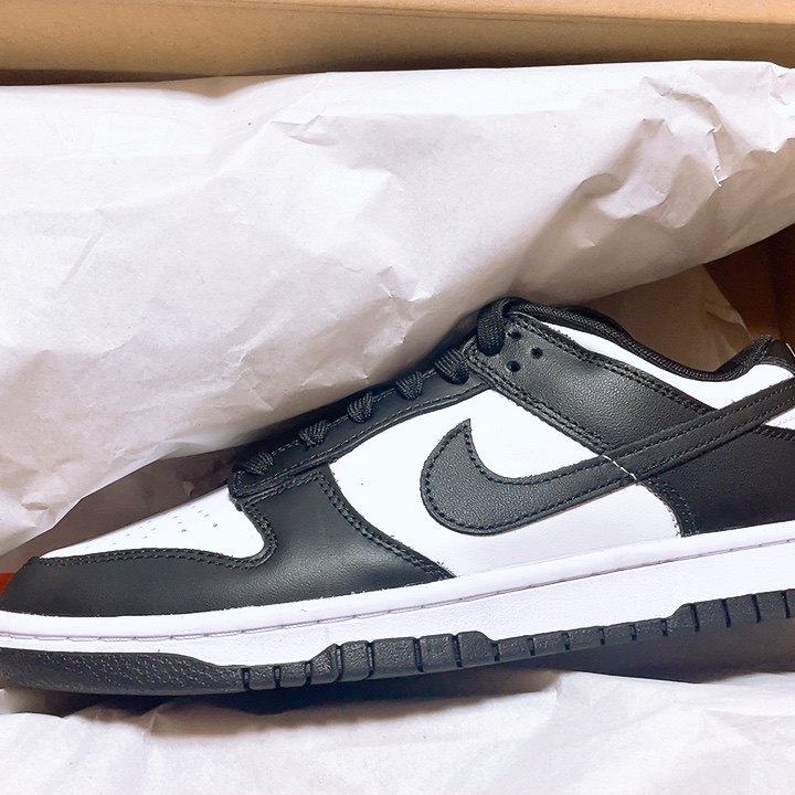 Nike Dunk Low Retro Black 착용 스타일 - 1