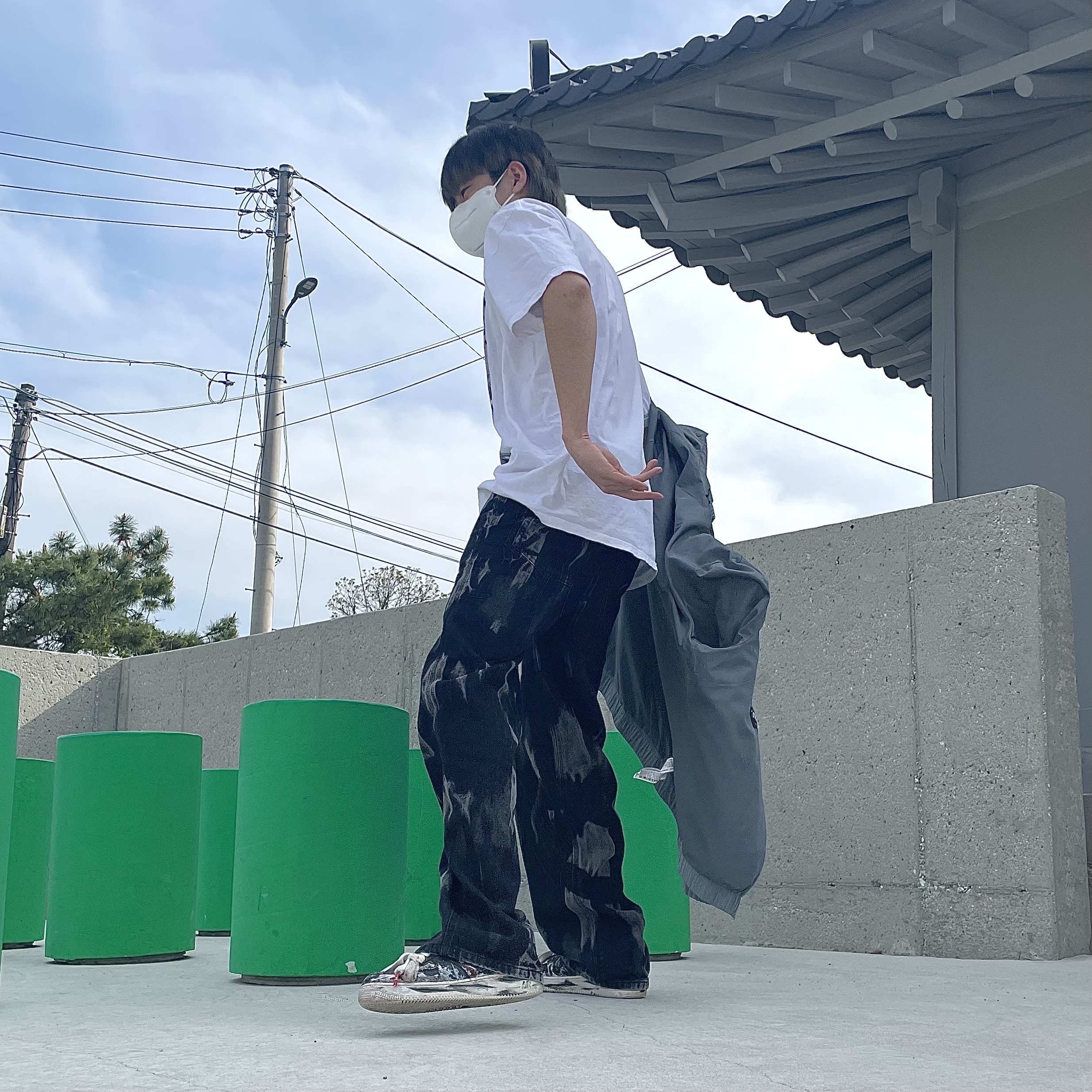 Supreme Wheaties T-Shirt White - 21SS, Nike x Peaceminusone Air Force 1 Low Para-Noise 착용 스타일 - 2