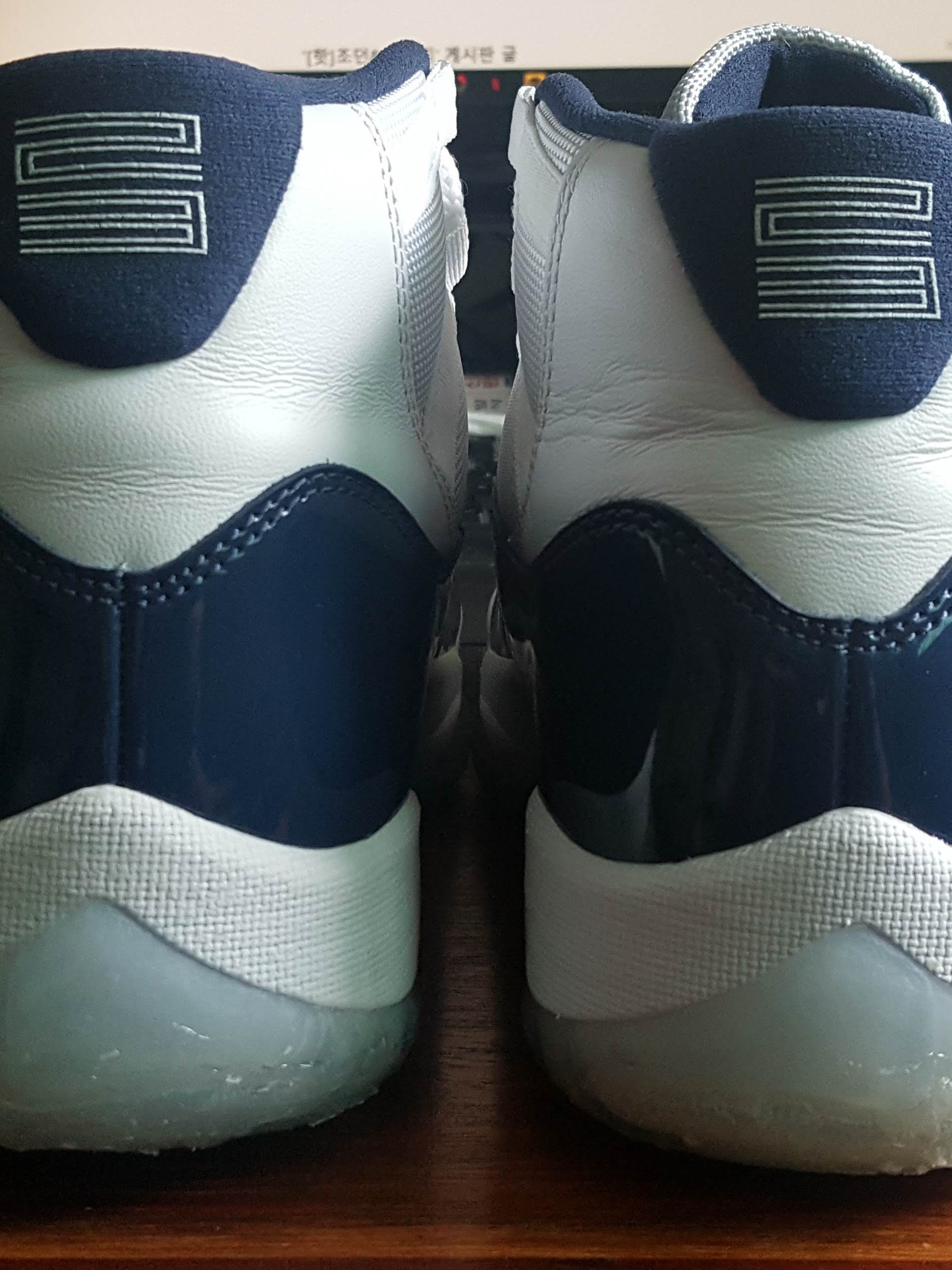 Jordan 11 Retro Win Like 82 UNC 착용 스타일 - 3