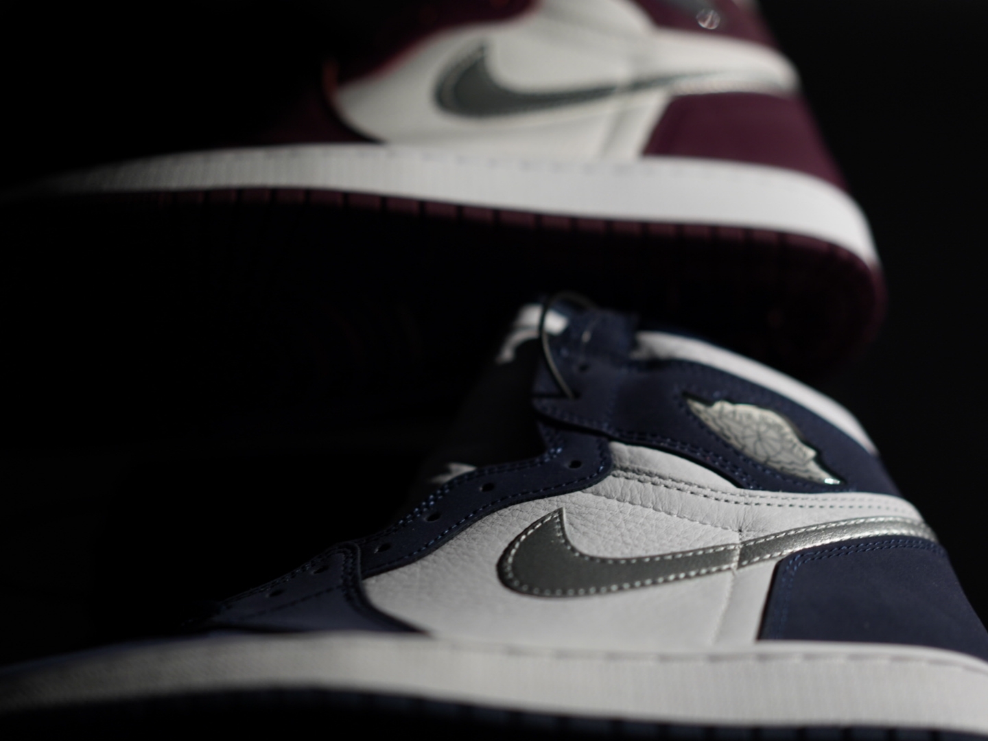 Jordan 1 Retro High OG CO.JP Midnight Navy 착용 스타일 - 2