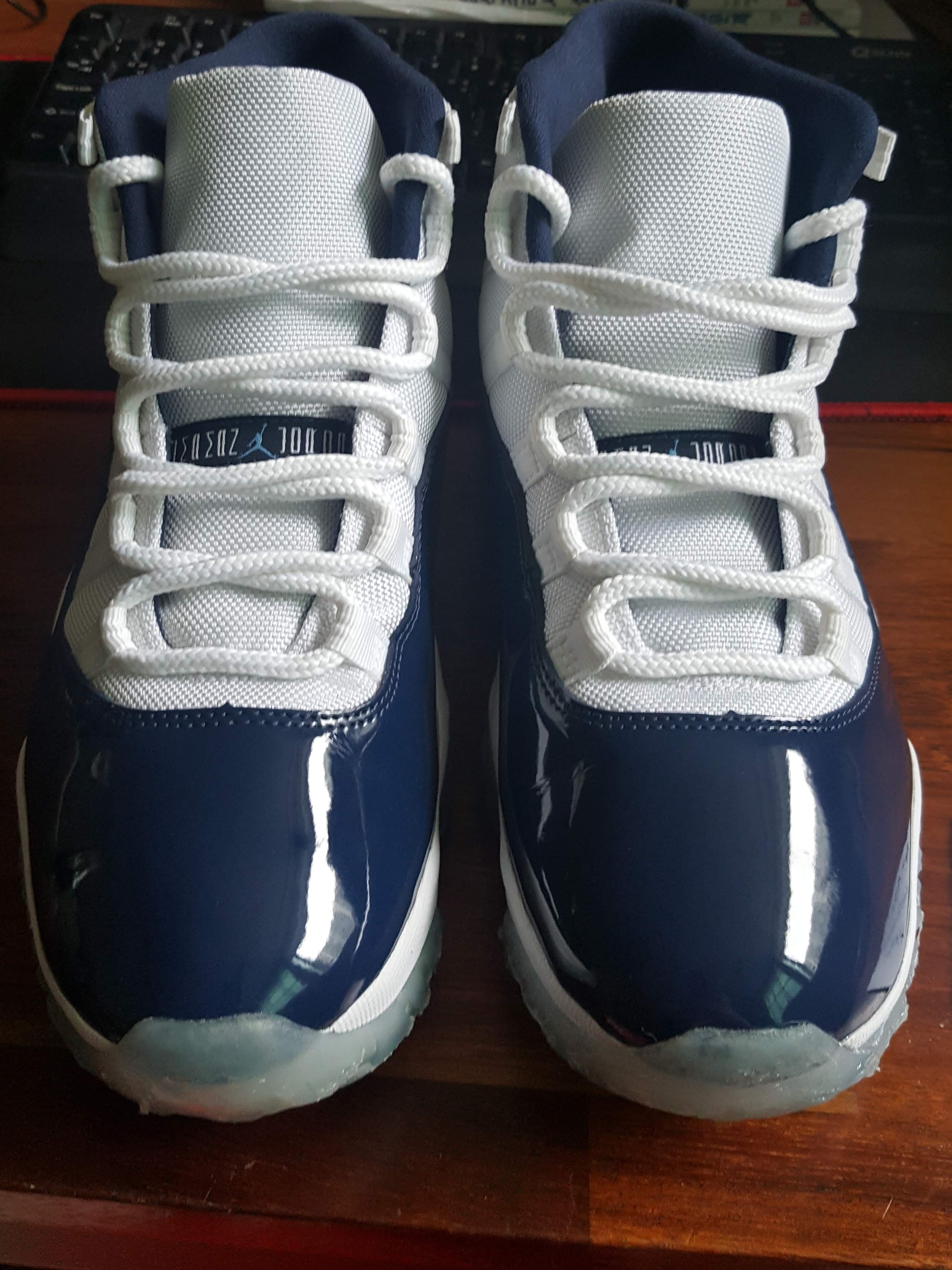 Jordan 11 Retro Win Like 82 UNC 착용 스타일 - 2