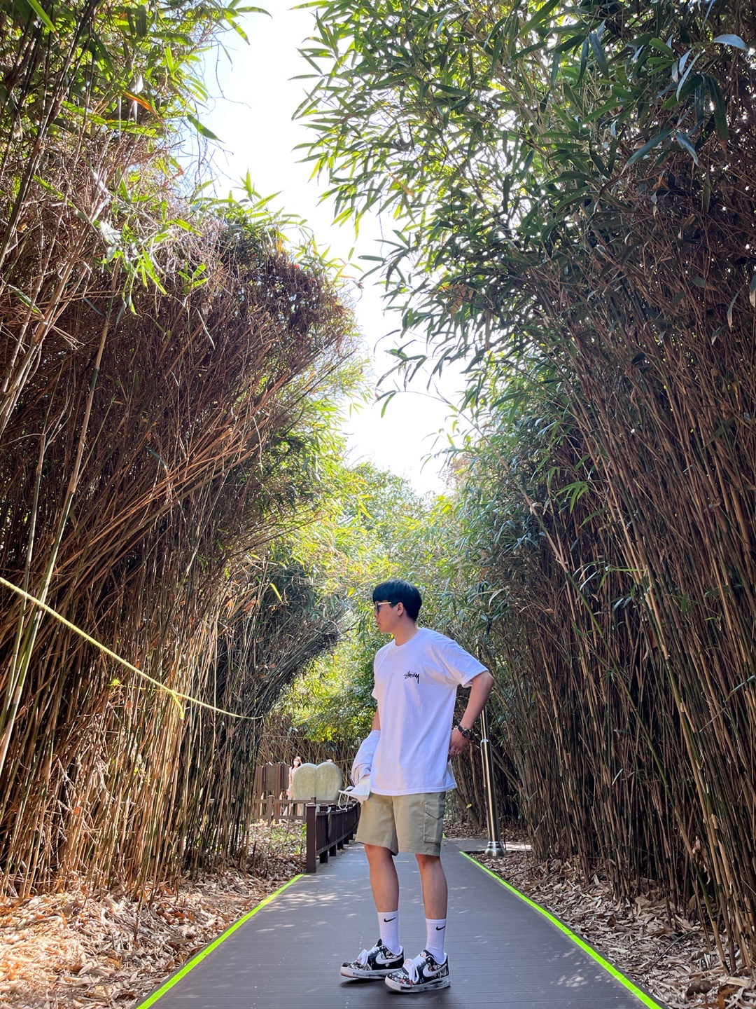 Nike x Peaceminusone Air Force 1 Low Para-Noise 착용 스타일 - 3