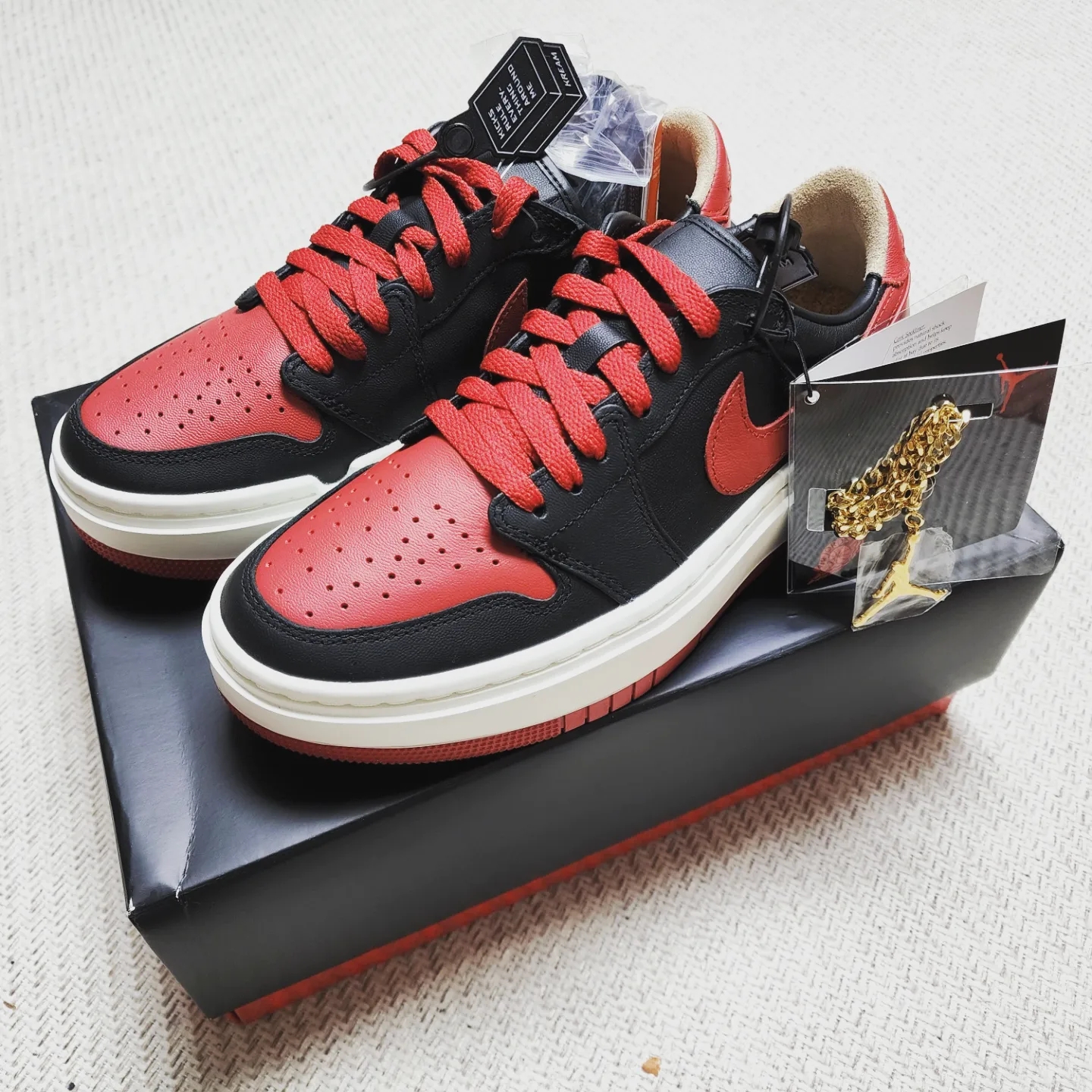 (W) Jordan 1 Elevate Low SE Bred 착용 스타일