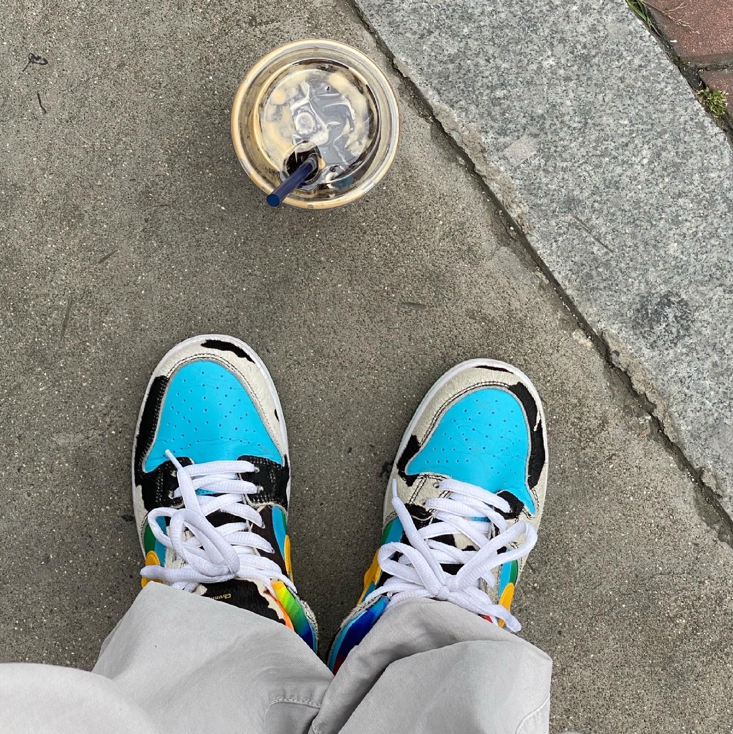 Nike x Ben & Jerry's SB Dunk Low Chunky Dunky 착용 스타일