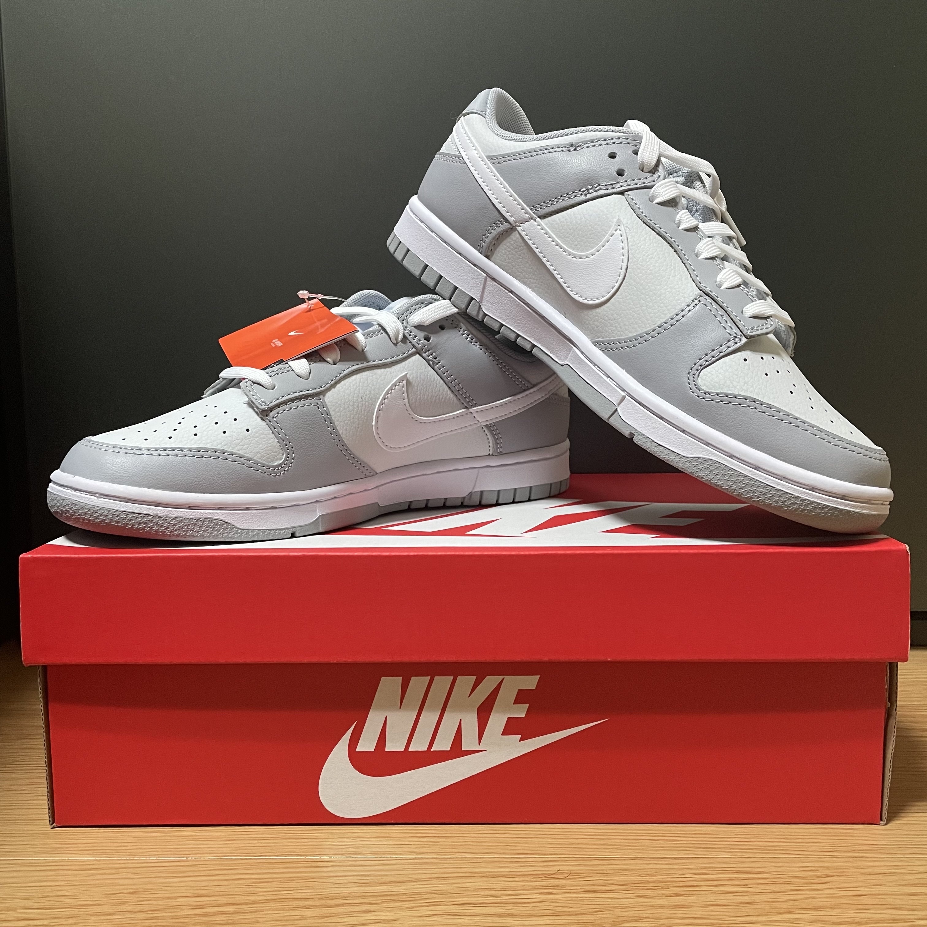 Nike Dunk Low Retro Wolf Grey 착용 스타일