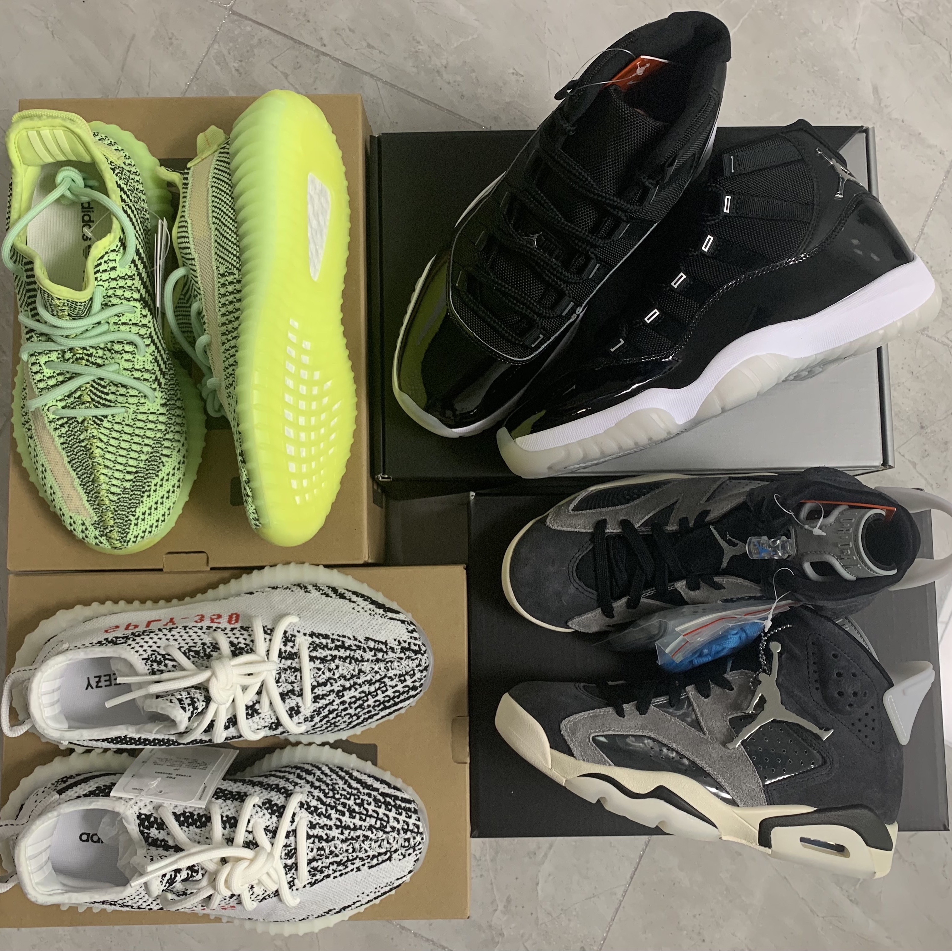 Adidas Yeezy Boost 350 V2 Zebra 2017/2019/2020, Adidas Yeezy Boost 350 V2 Yeezreel - Non-Reflective 착용 스타일