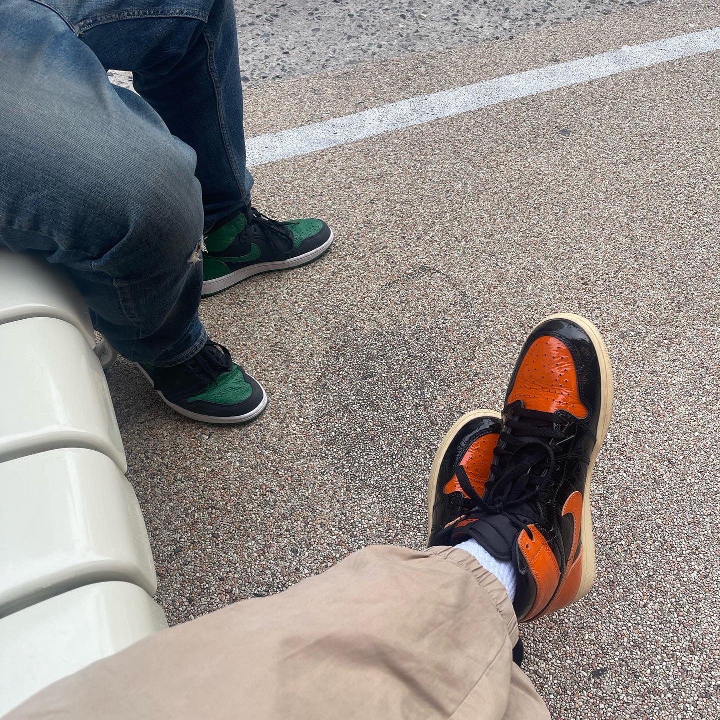 Jordan 1 Retro High Shattered Backboard 3.0 착용 스타일 - 2