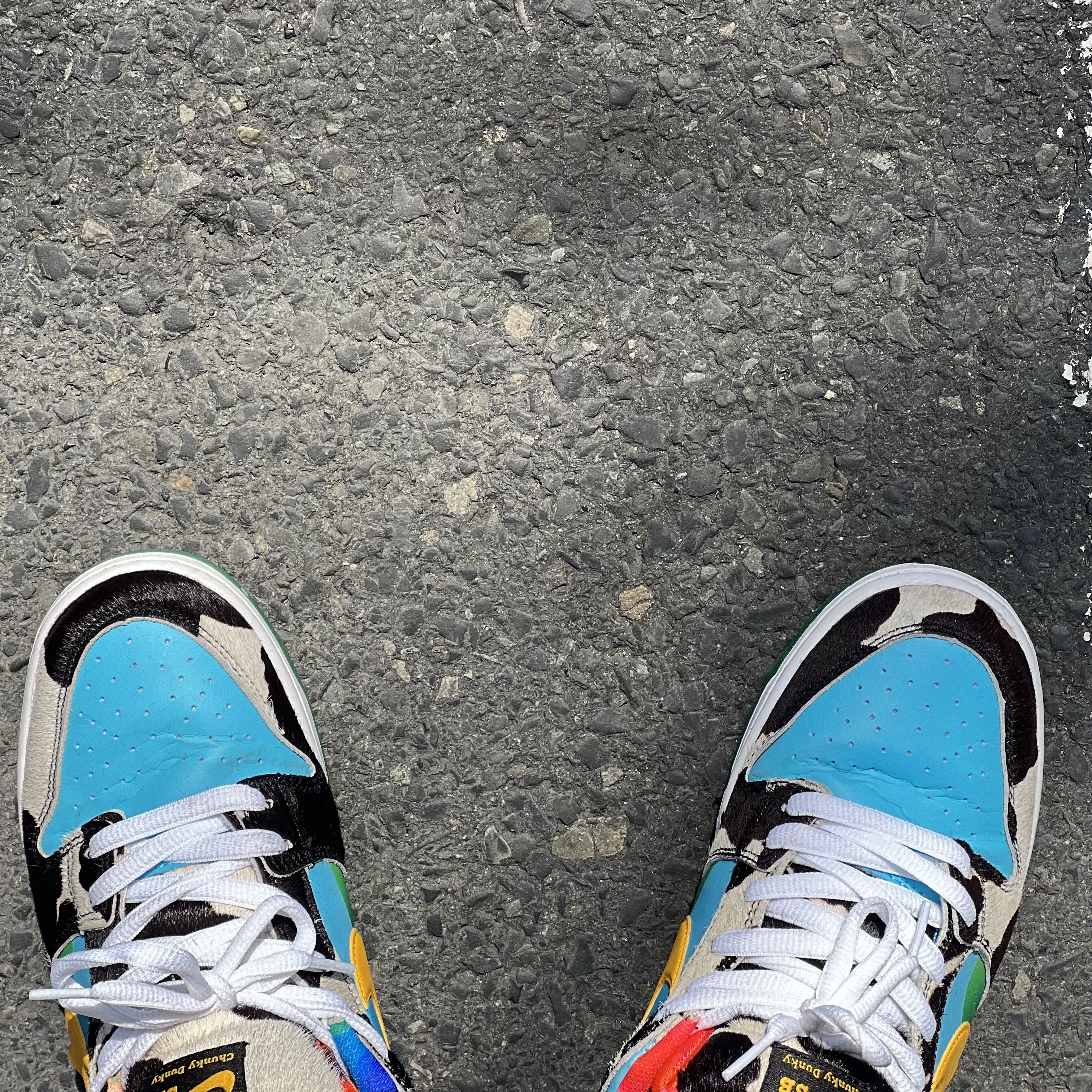 Nike x Ben & Jerry's SB Dunk Low Chunky Dunky 착용 스타일