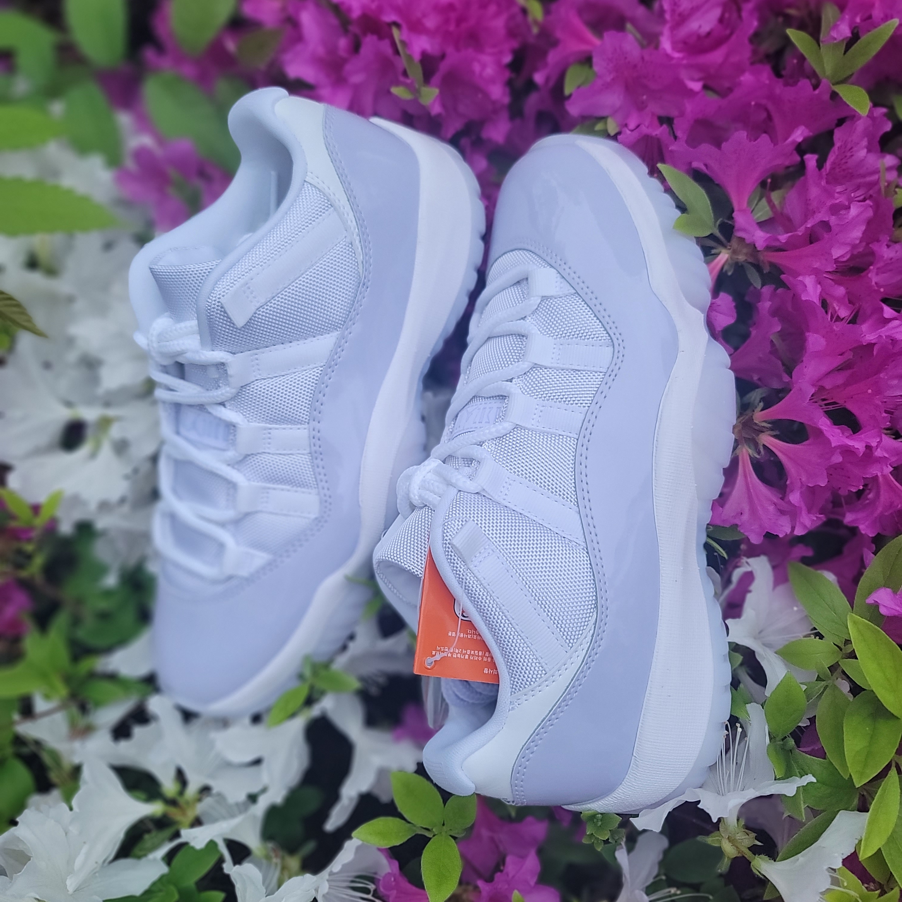 (W) Jordan 11 Retro Low Pure Violet 착용 스타일 - 4