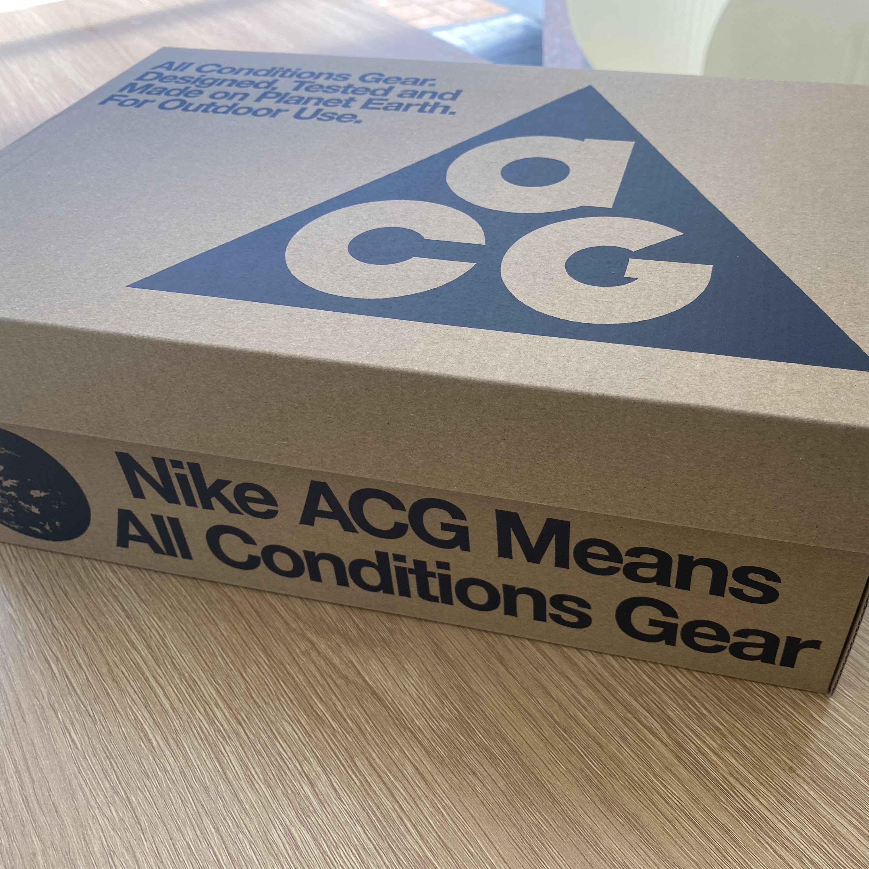Nike ACG Lowcate Light Iron Ore 착용 스타일 - 1