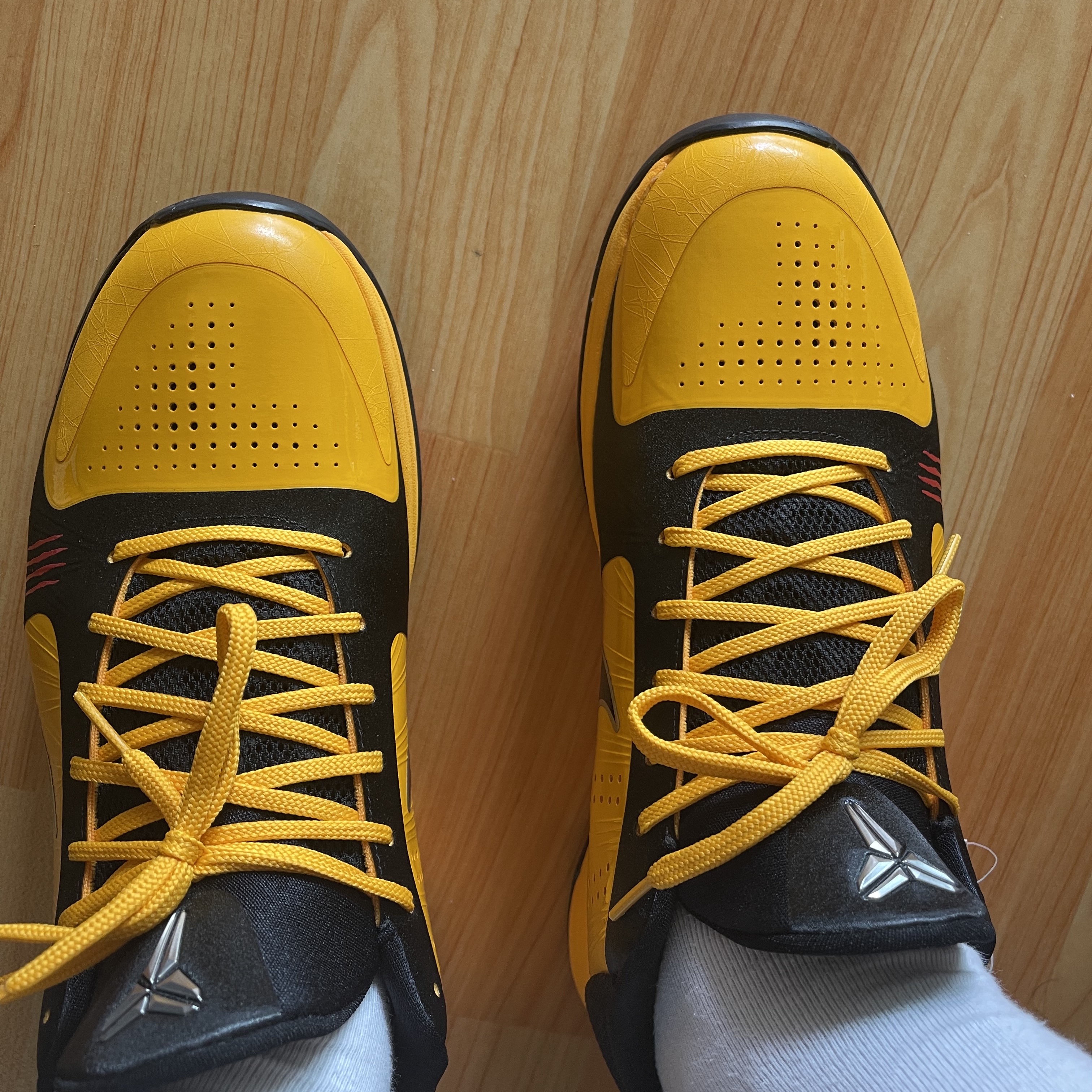 Nike Kobe 6 Protro Green Apple, Nike Kobe 5 Protro Bruce Lee 착용 스타일 - 3