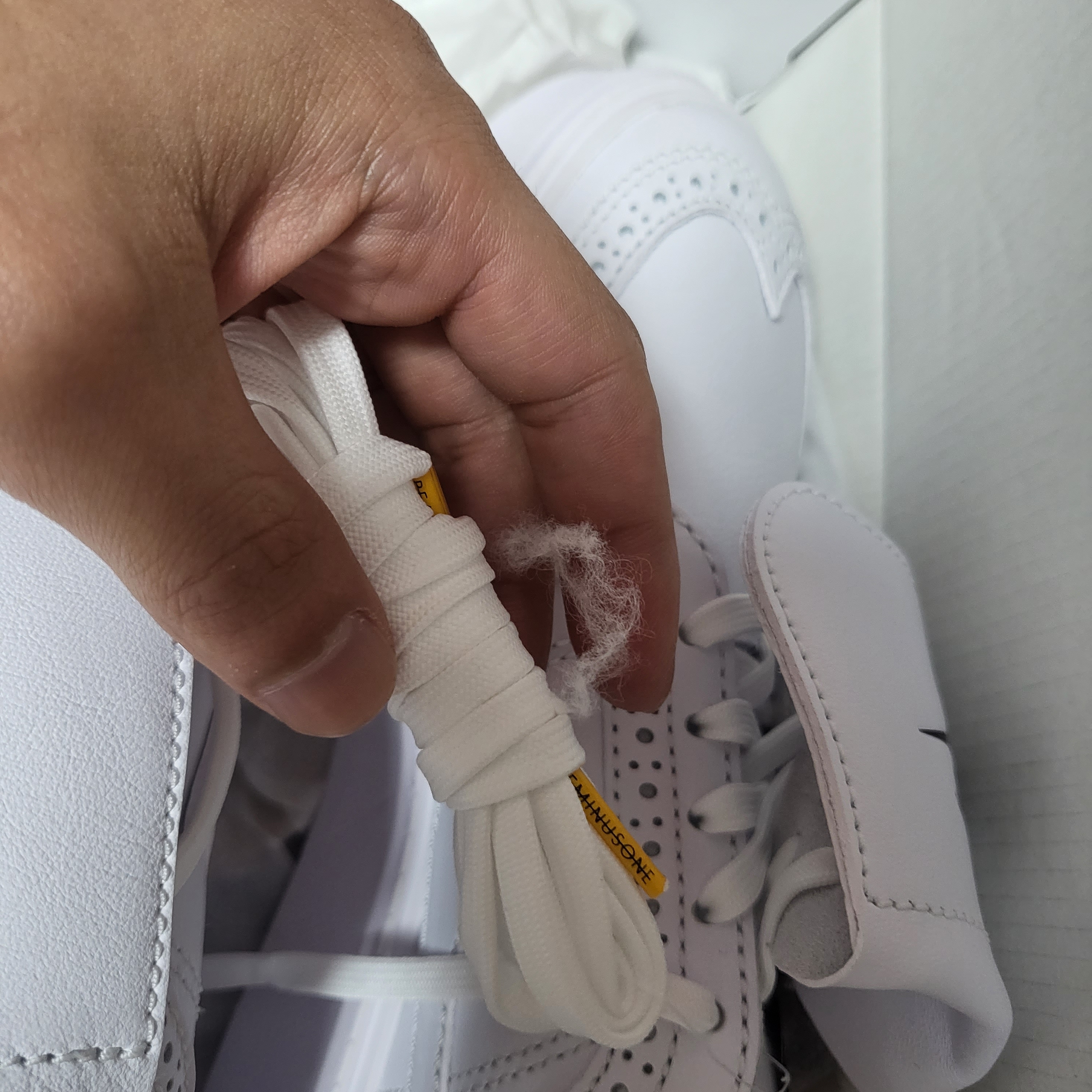 Nike x Peaceminusone Kwondo1 White 착용 스타일