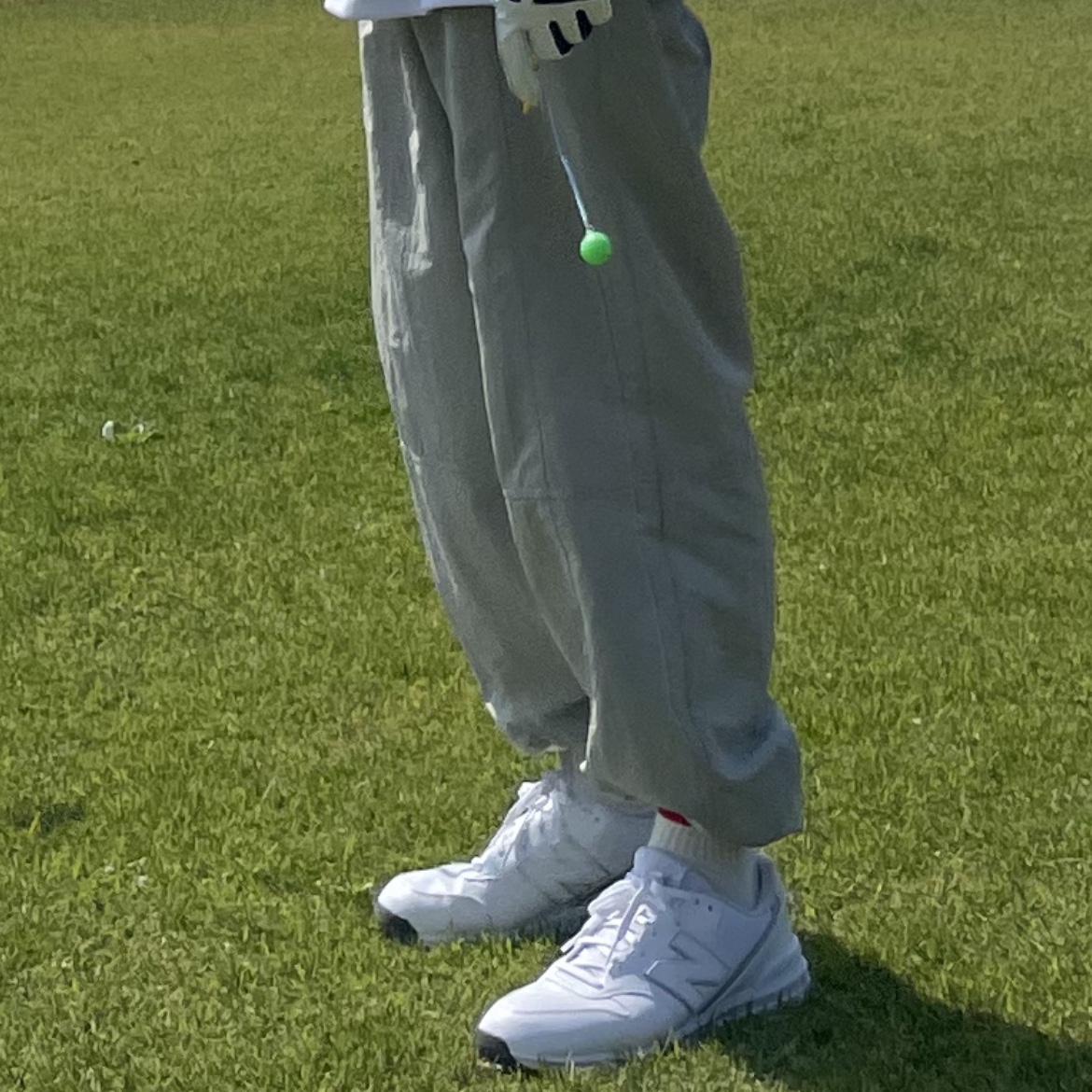 New Balance 996 Golf White 착용 스타일 - 3