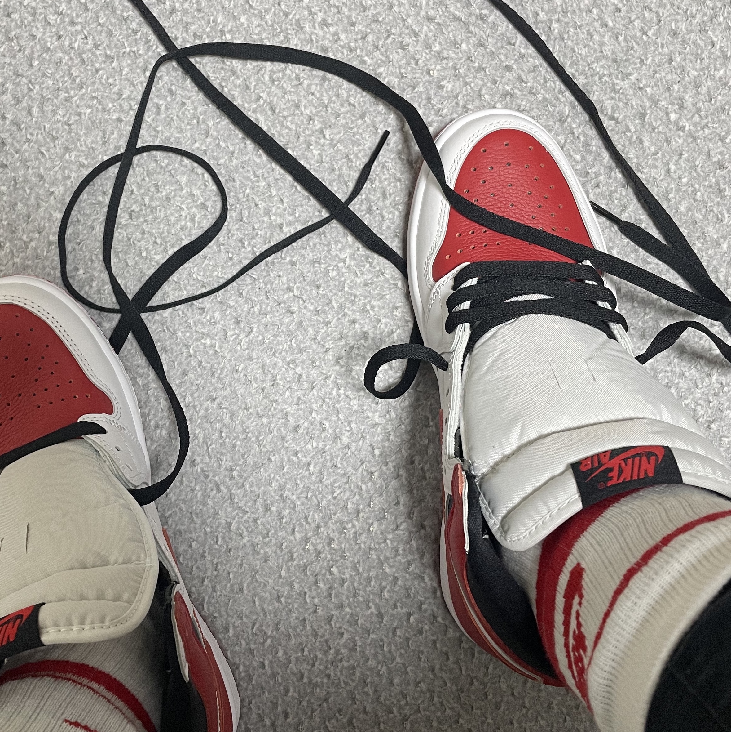 Jordan 1 Retro High OG Heritage 착용 스타일