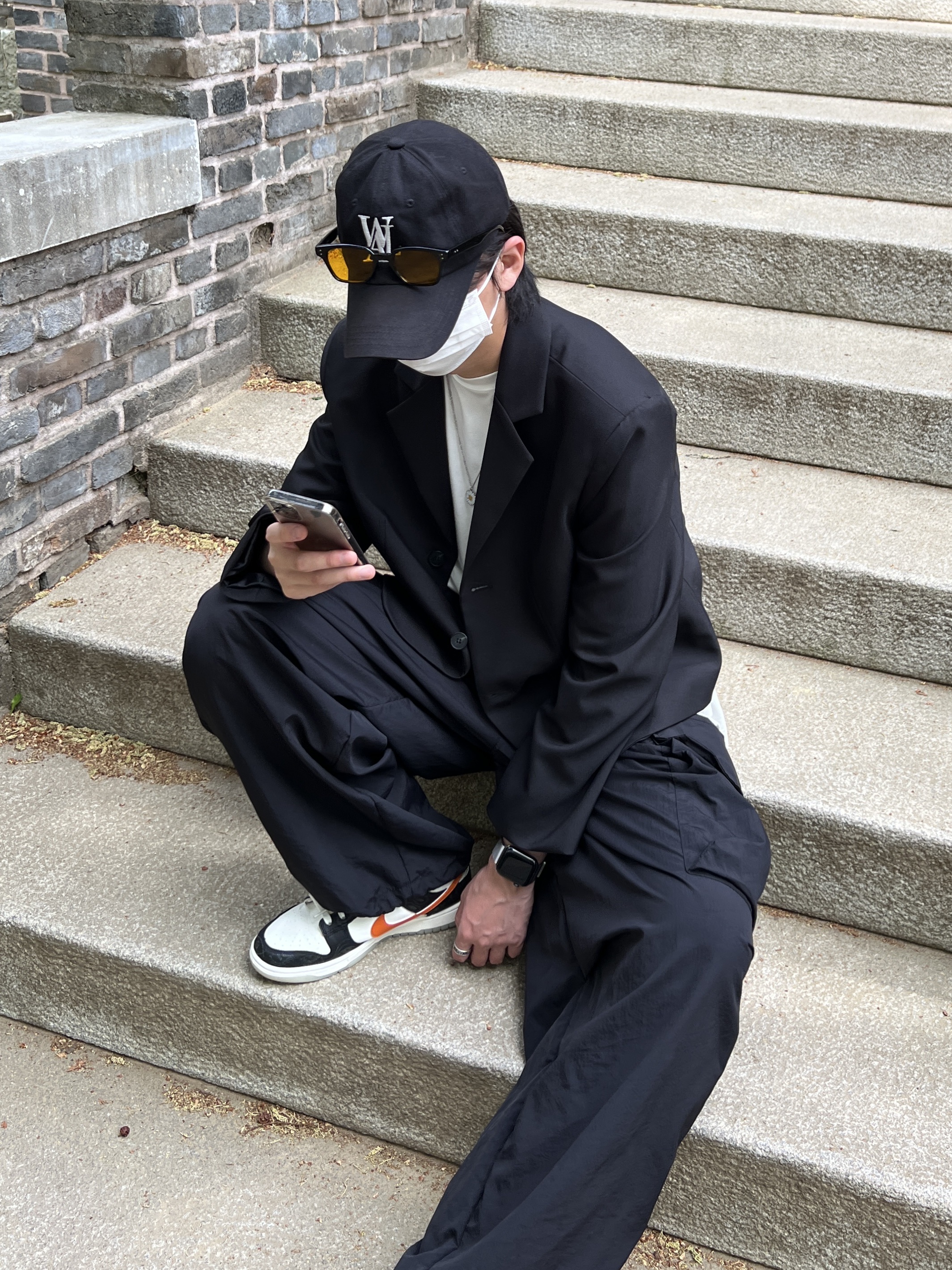 Nike Dunk Low Retro PRM Halloween 착용 스타일