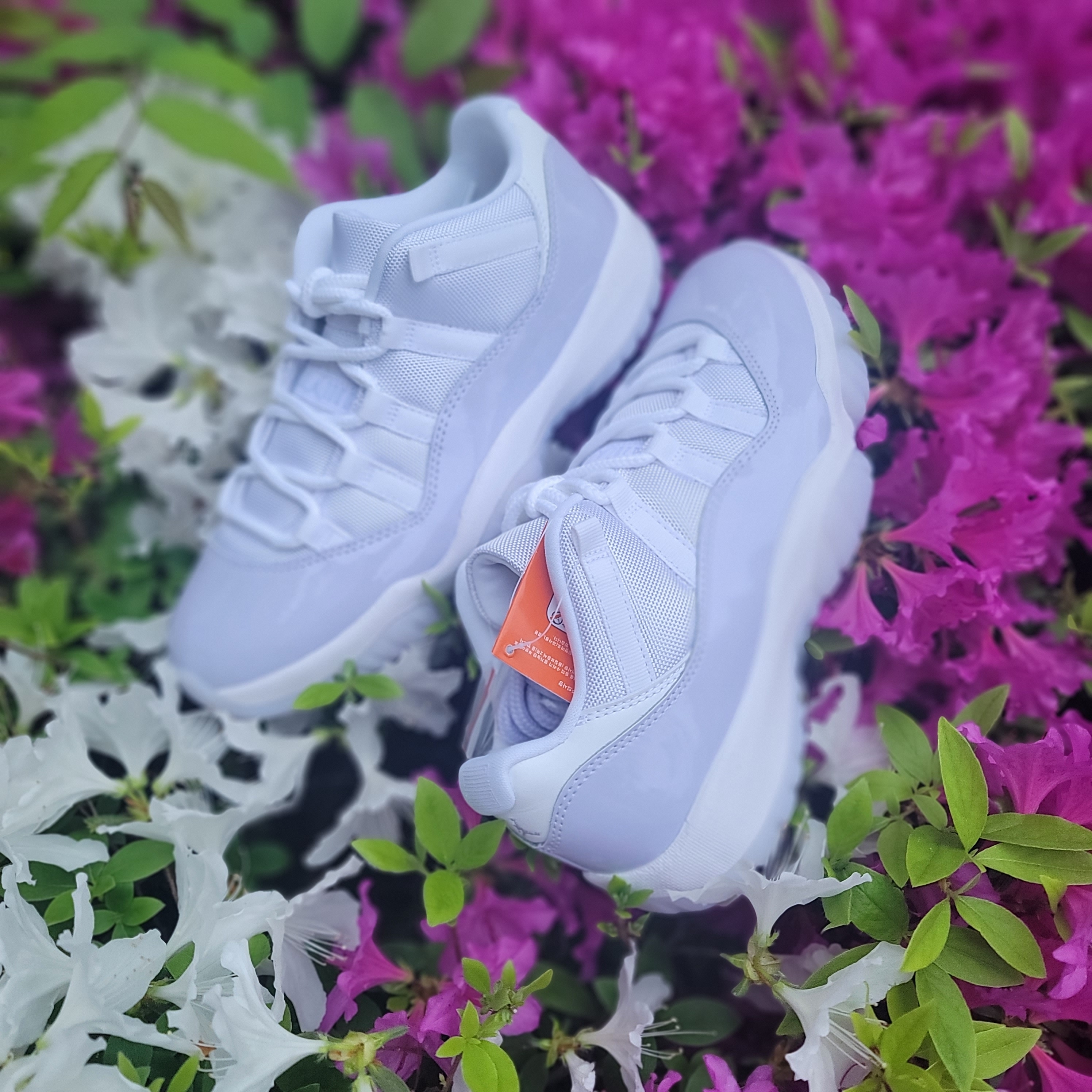 (W) Jordan 11 Retro Low Pure Violet 착용 스타일 - 3