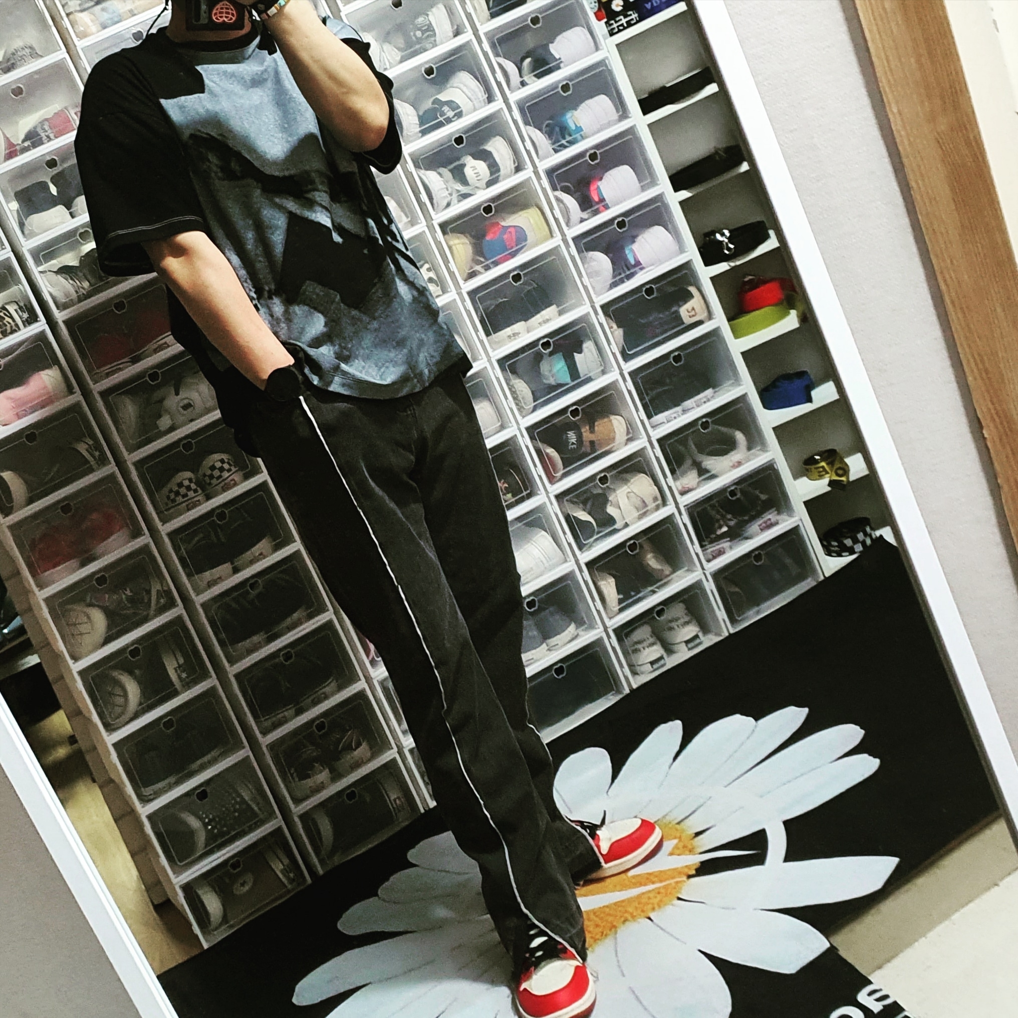 Jordan 1 x Off-White Retro High Chicago The Ten 착용 스타일