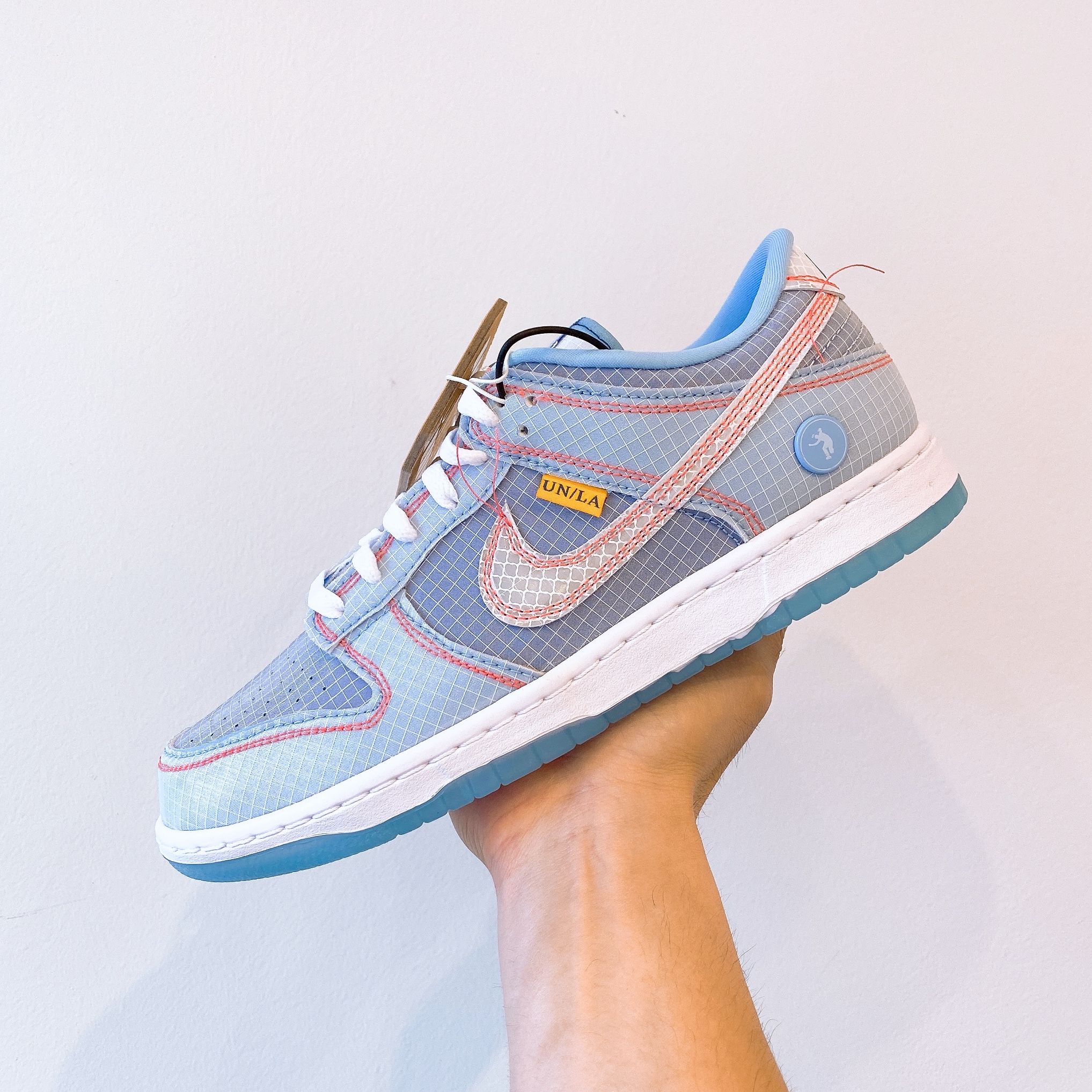 Nike x Union Dunk Low Passport Pack Argon 착용 스타일 - 1