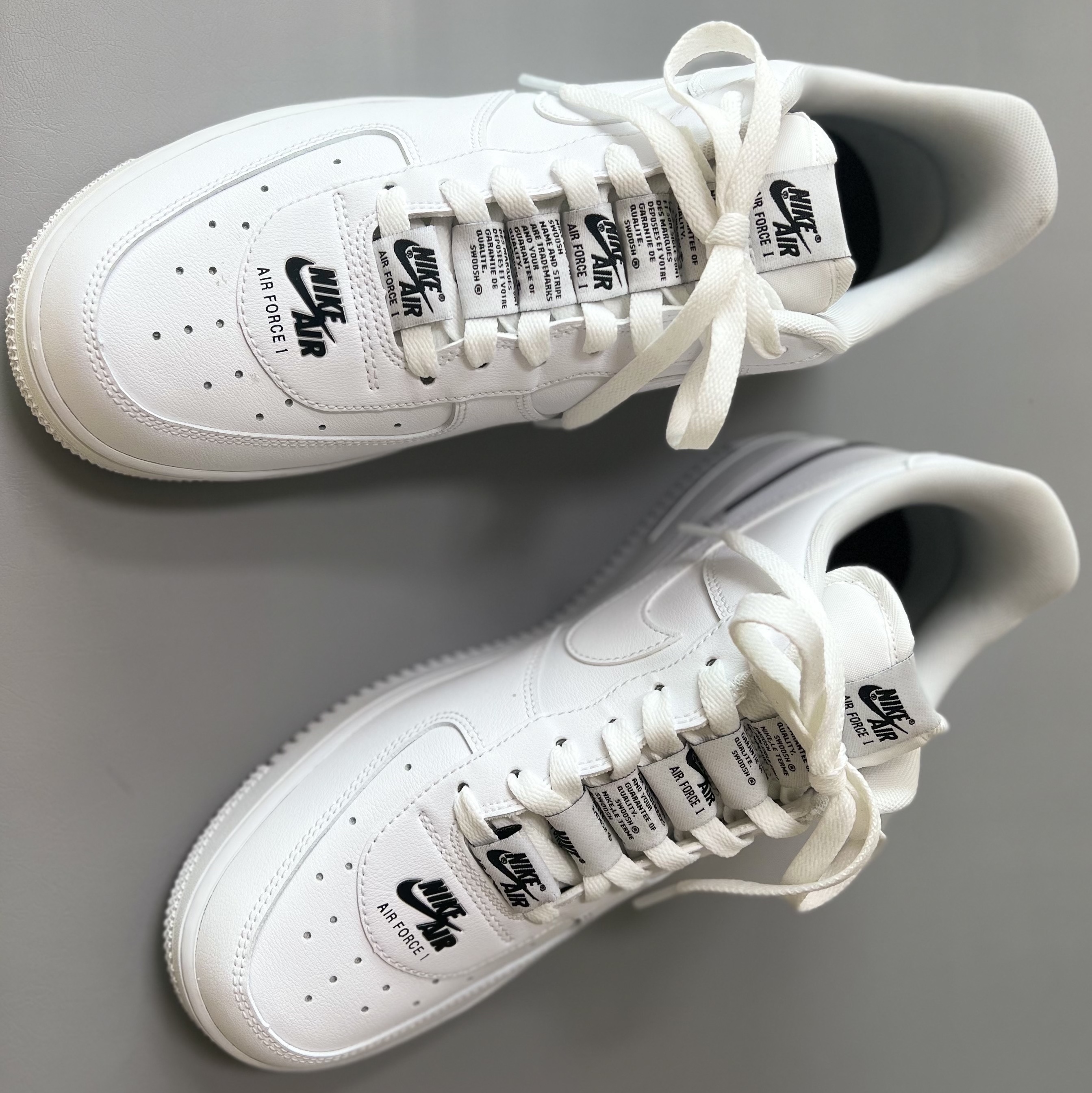 Nike Air Force 1 '07 Low Added Air White 착용 스타일 - 5