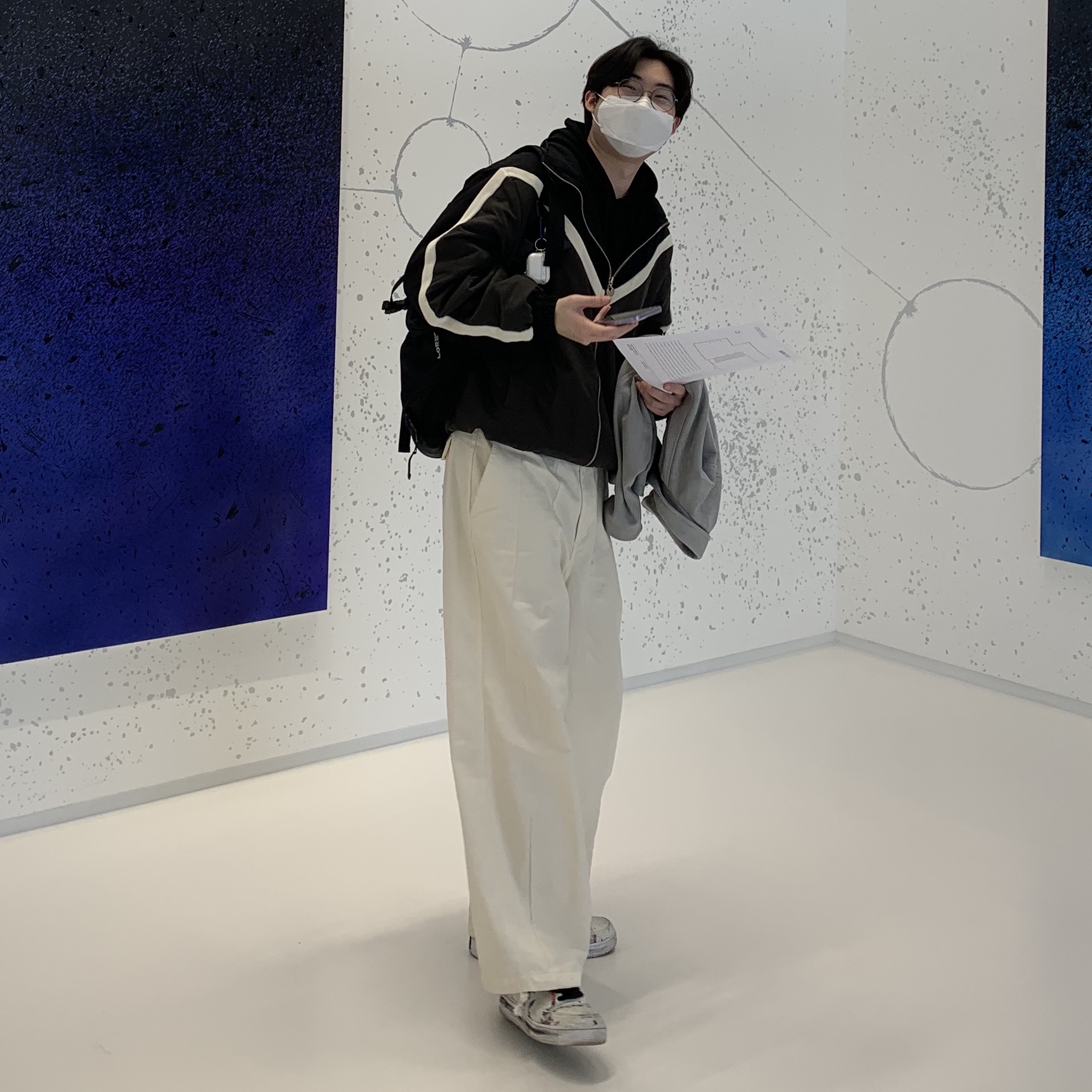 Nike x Peaceminusone Air Force 1 Low Para-Noise 2.0 착용 스타일 - 1