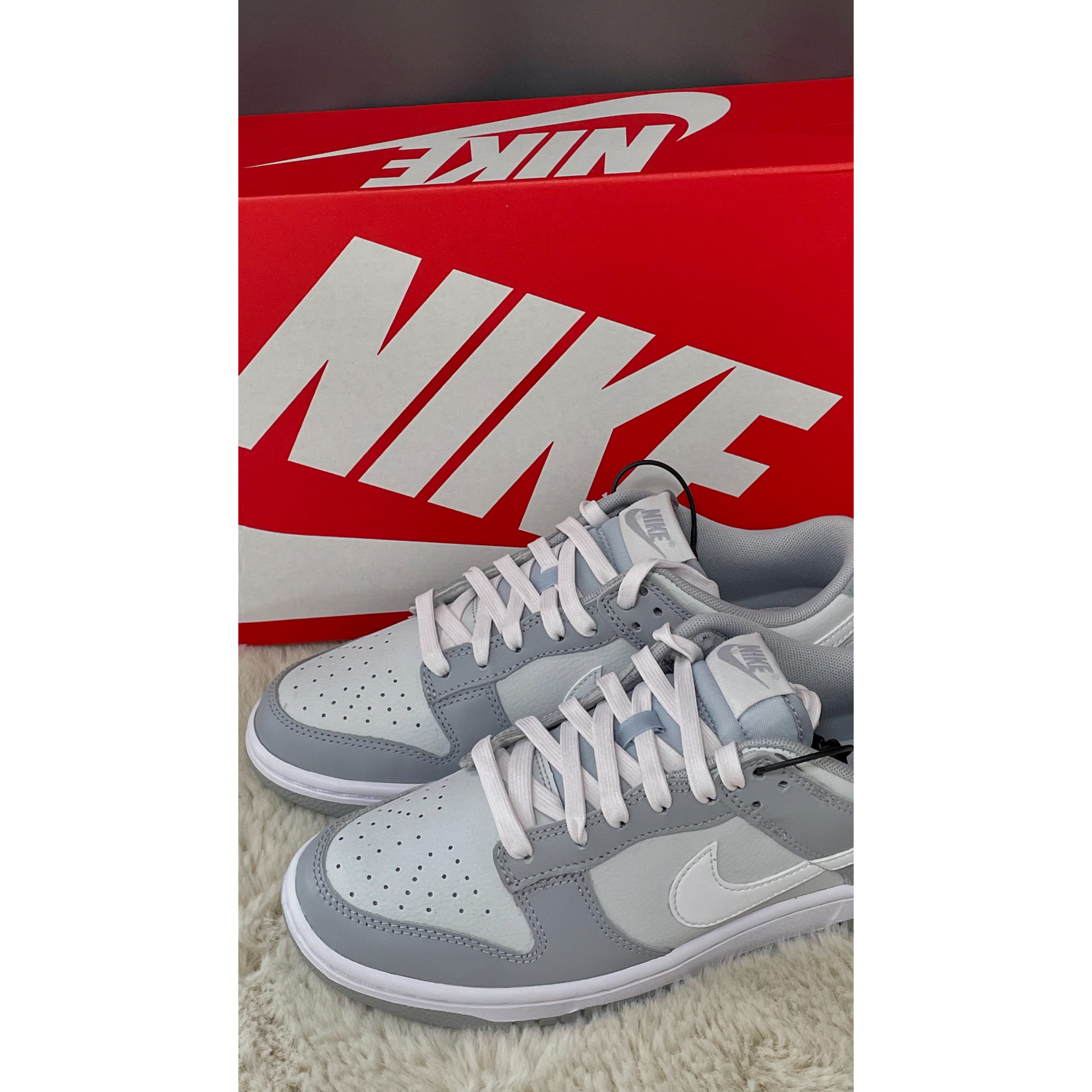 Nike Dunk Low Retro Wolf Grey 착용 스타일